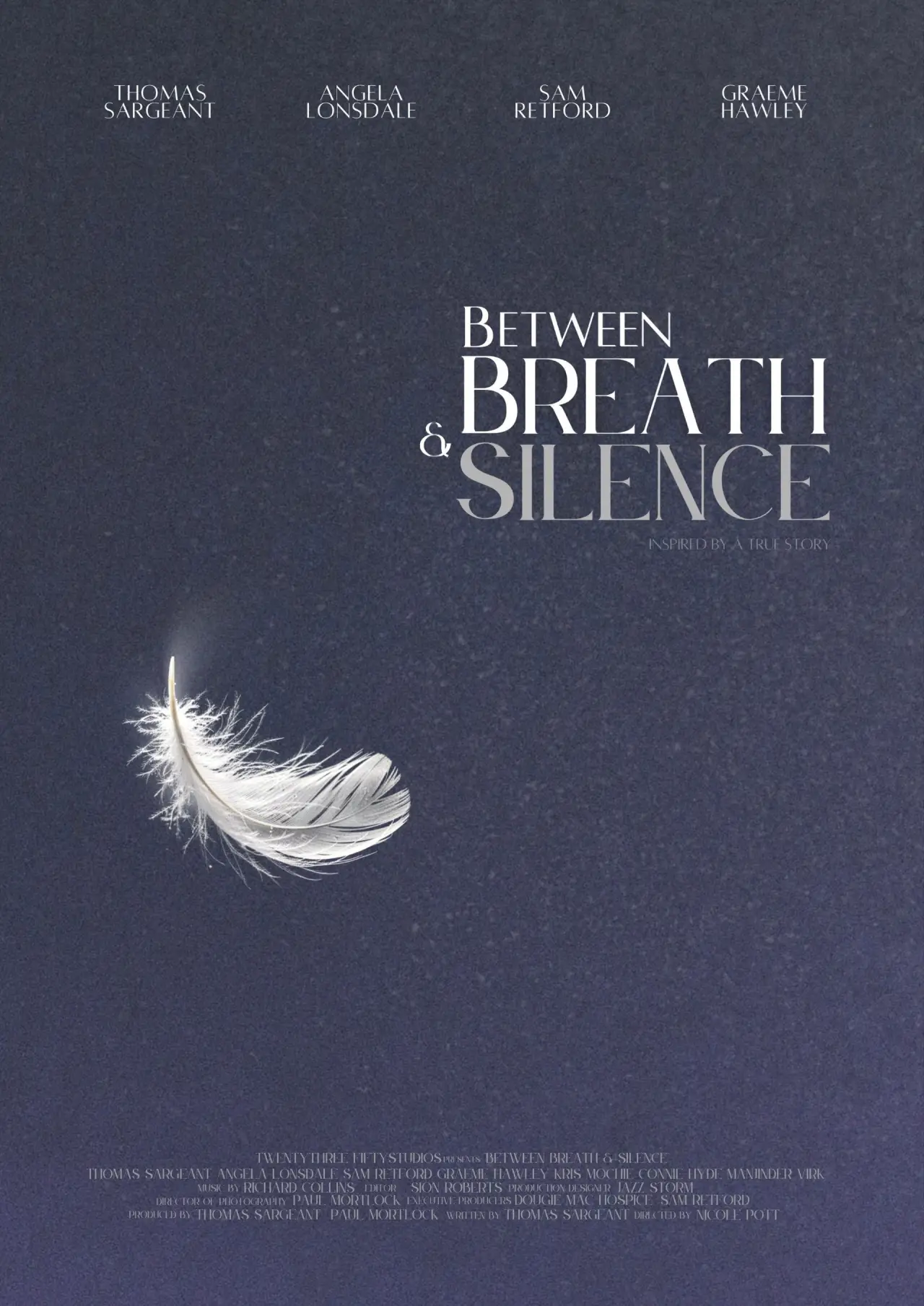 Постер до фільму "Between Breath & Silence"