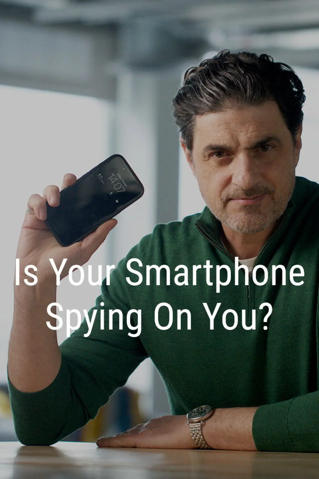 Постер до фільму "Is Your Smartphone Spying On You?"