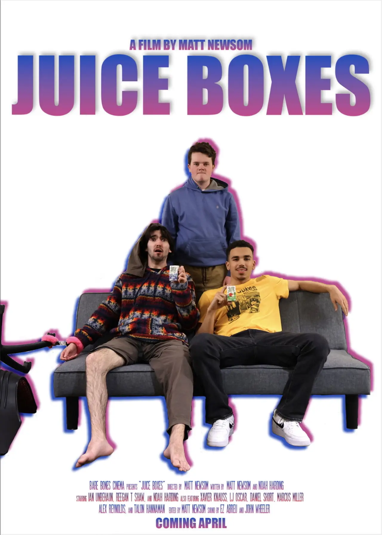 Постер до фільму "Juice Boxes"