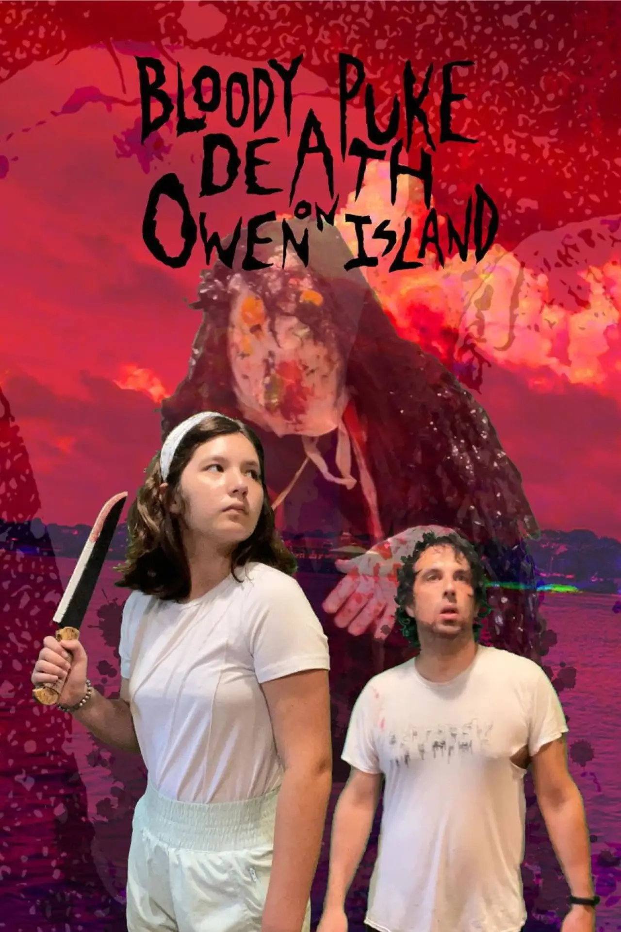 Постер до фільму "Bloody Puke Death on Owen Island"