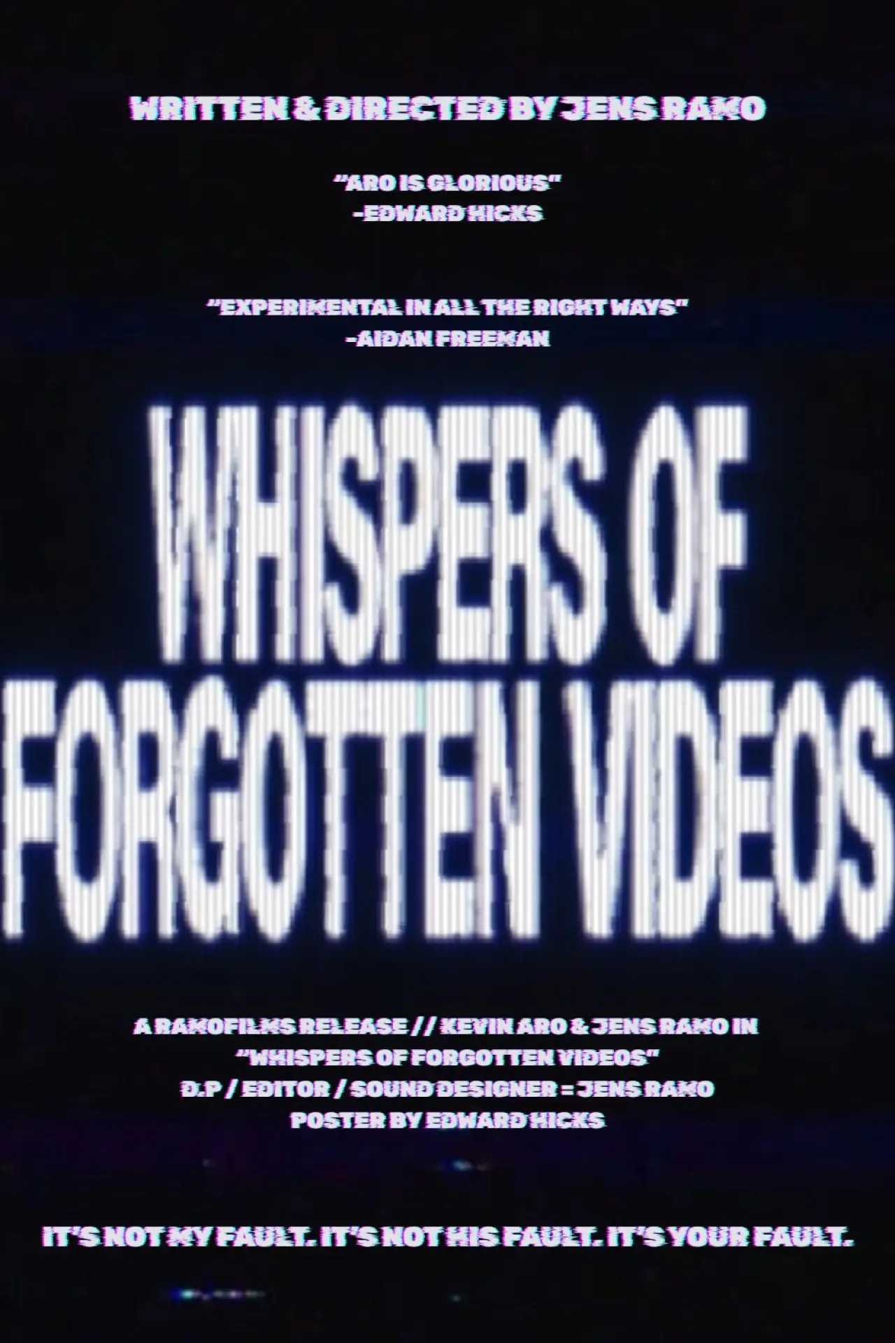 Постер до фільму "Whispers of Forgotten Videos"