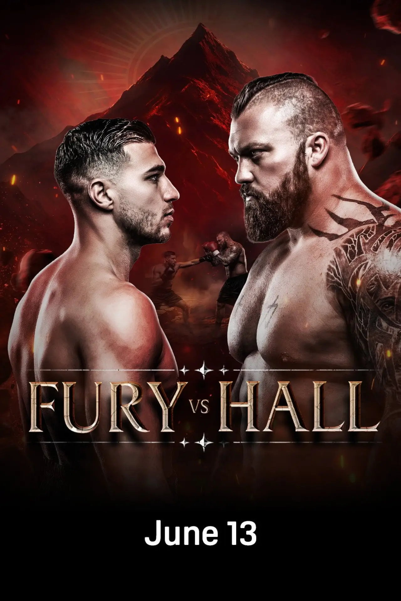 Постер до фільму "Tommy Fury vs. Eddie Hall"