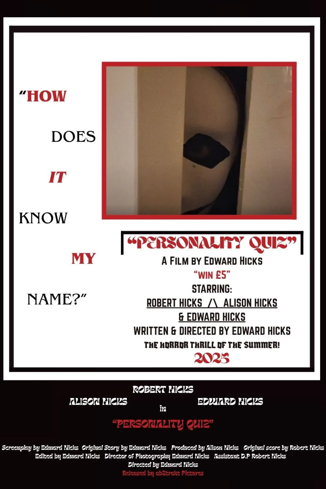 Постер до фільму "Personality Quiz"