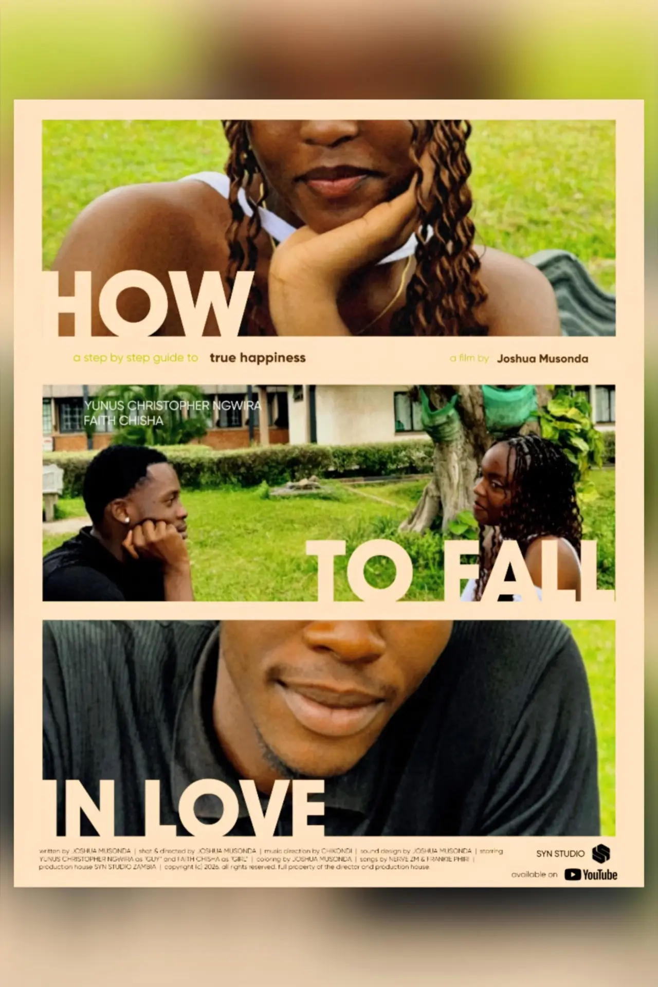 Постер до фільму "HOW TO FALL IN LOVE"
