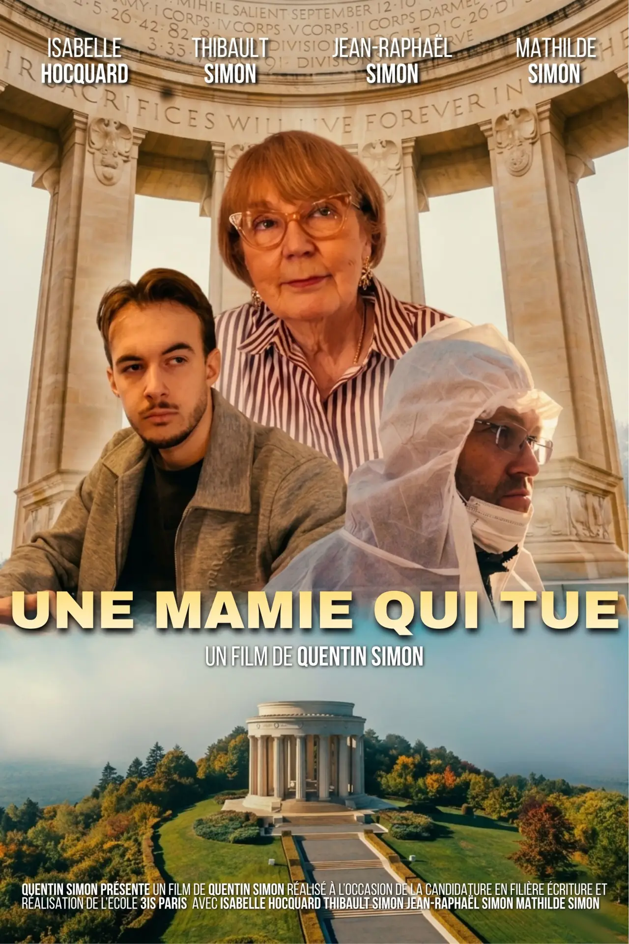 Постер до фільму "Une Mamie Qui Tue !"