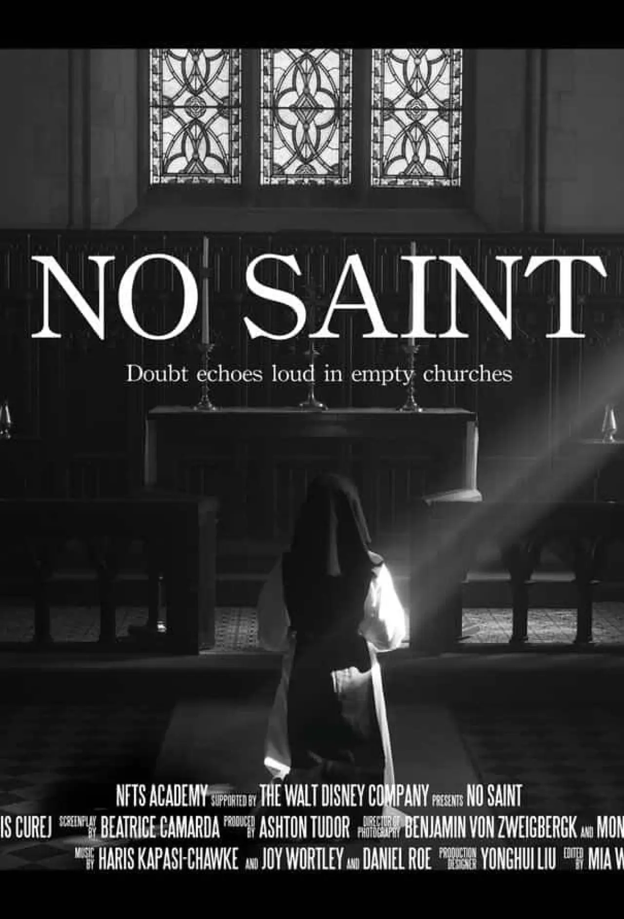 Постер до фільму "No Saint"