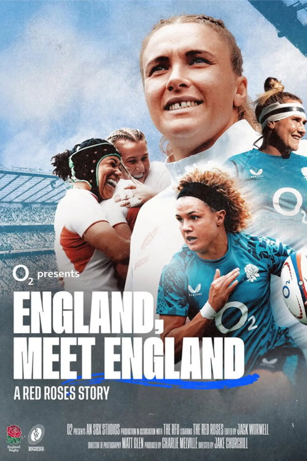 Постер до фільму "England, Meet England: Red Roses Story"