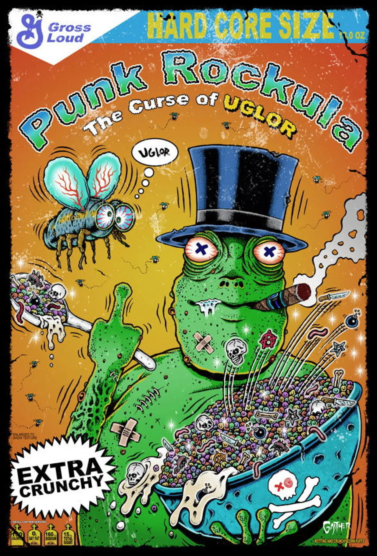 Постер до фільму "Punk Rockula The Curse of UGLOR"