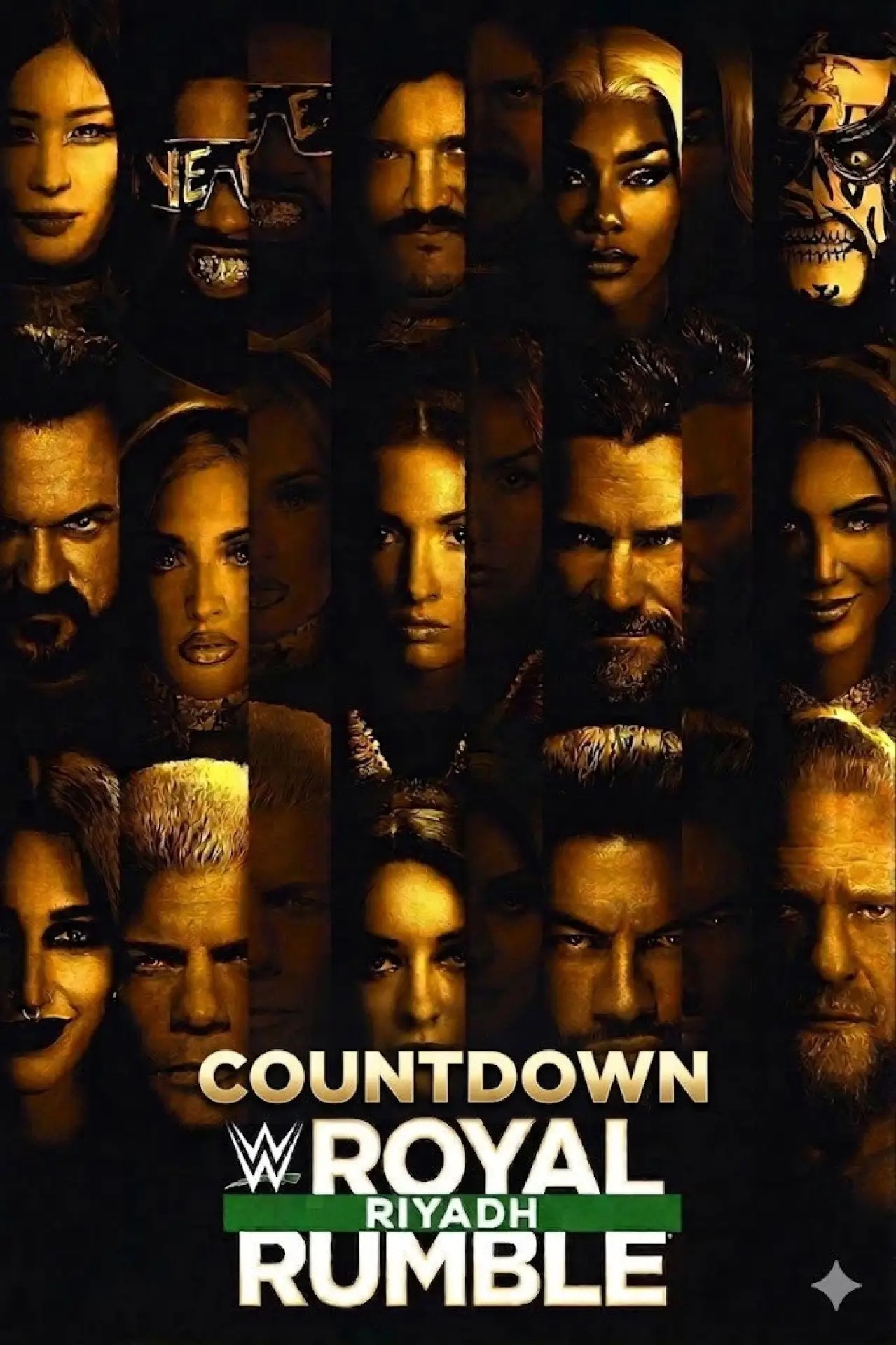 Постер до фільму "Royal Rumble 2026 Countdown"