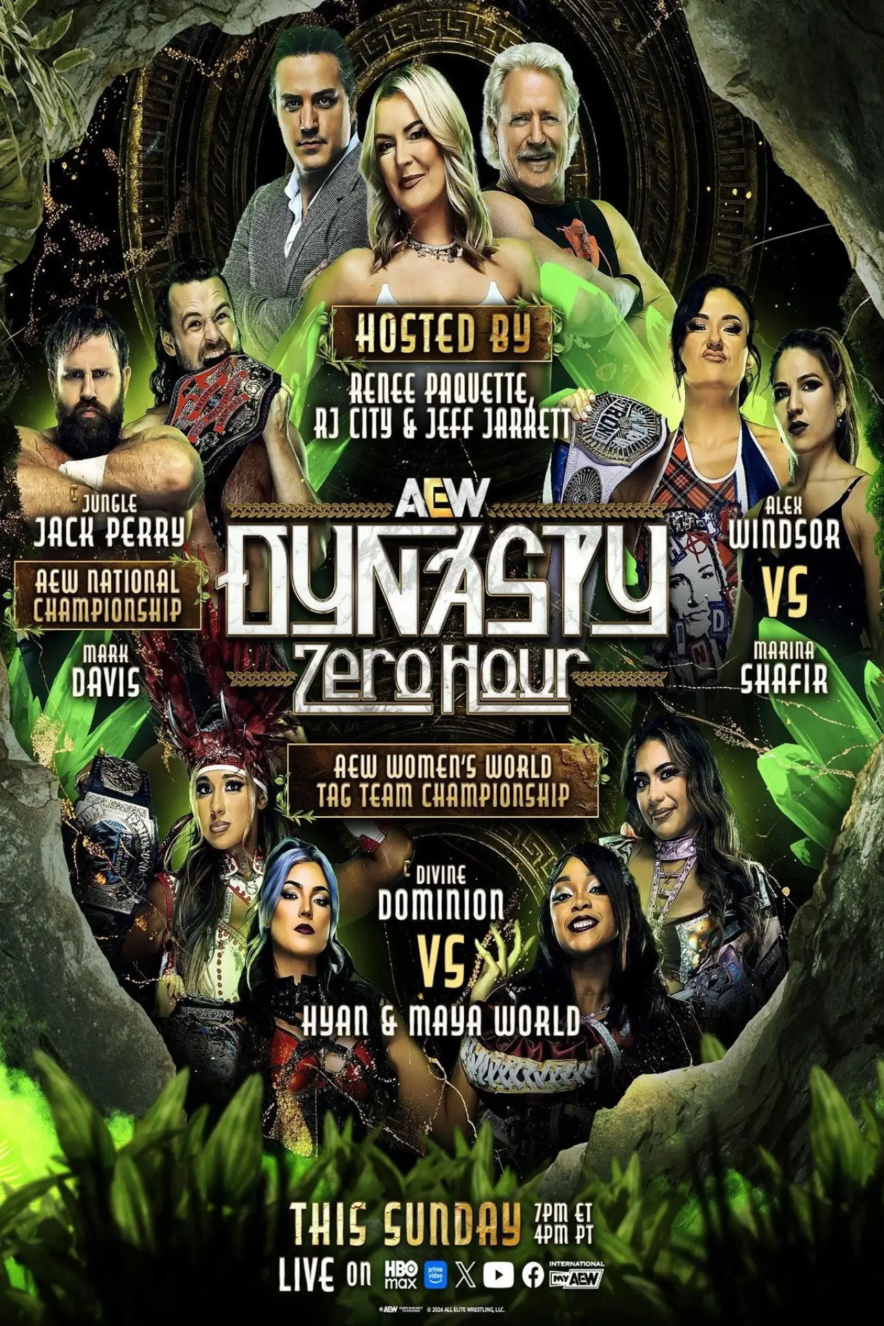 Постер до фільму "AEW Dynasty 2026: Zero Hour"