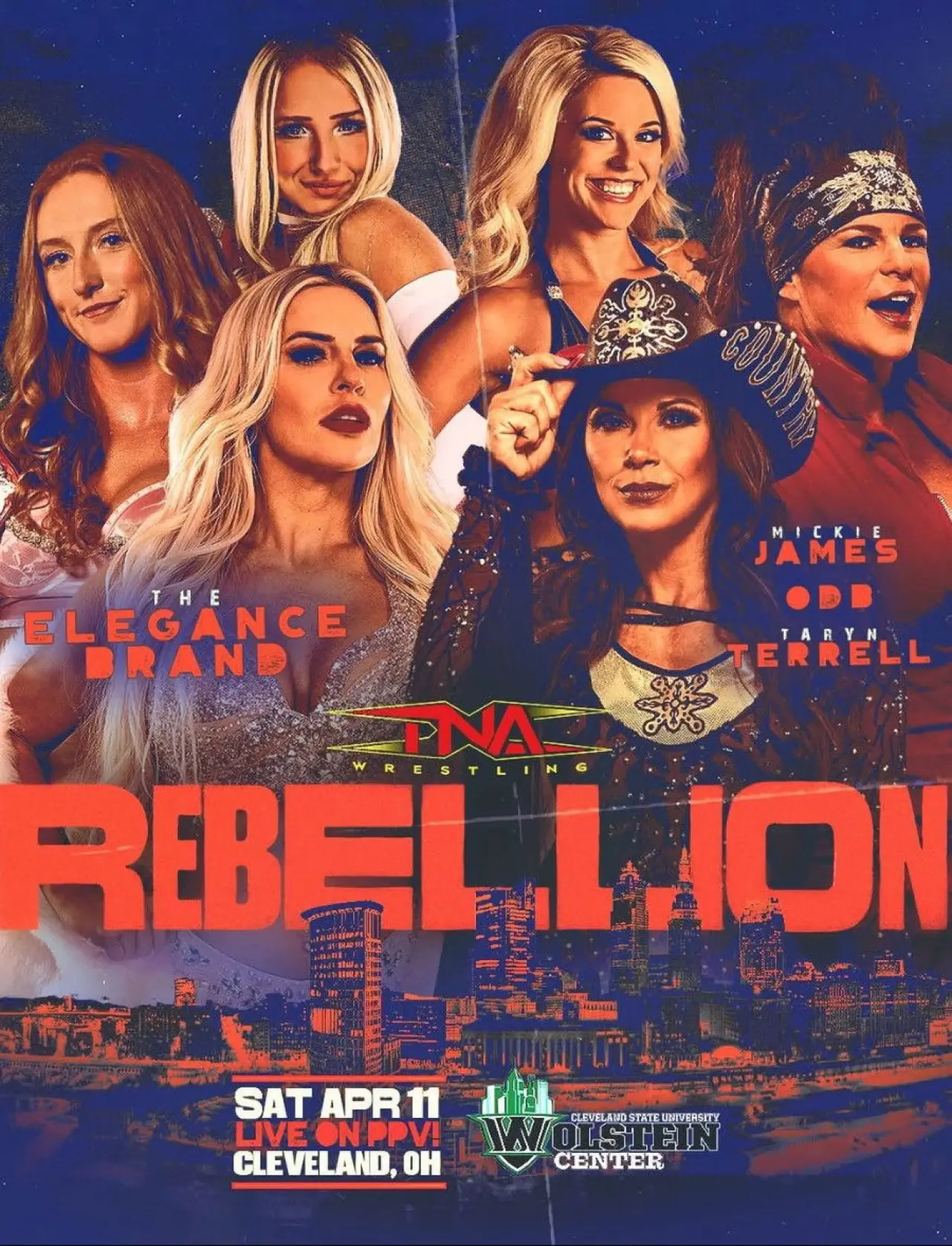 Постер до фільму "TNA Rebellion 2026"