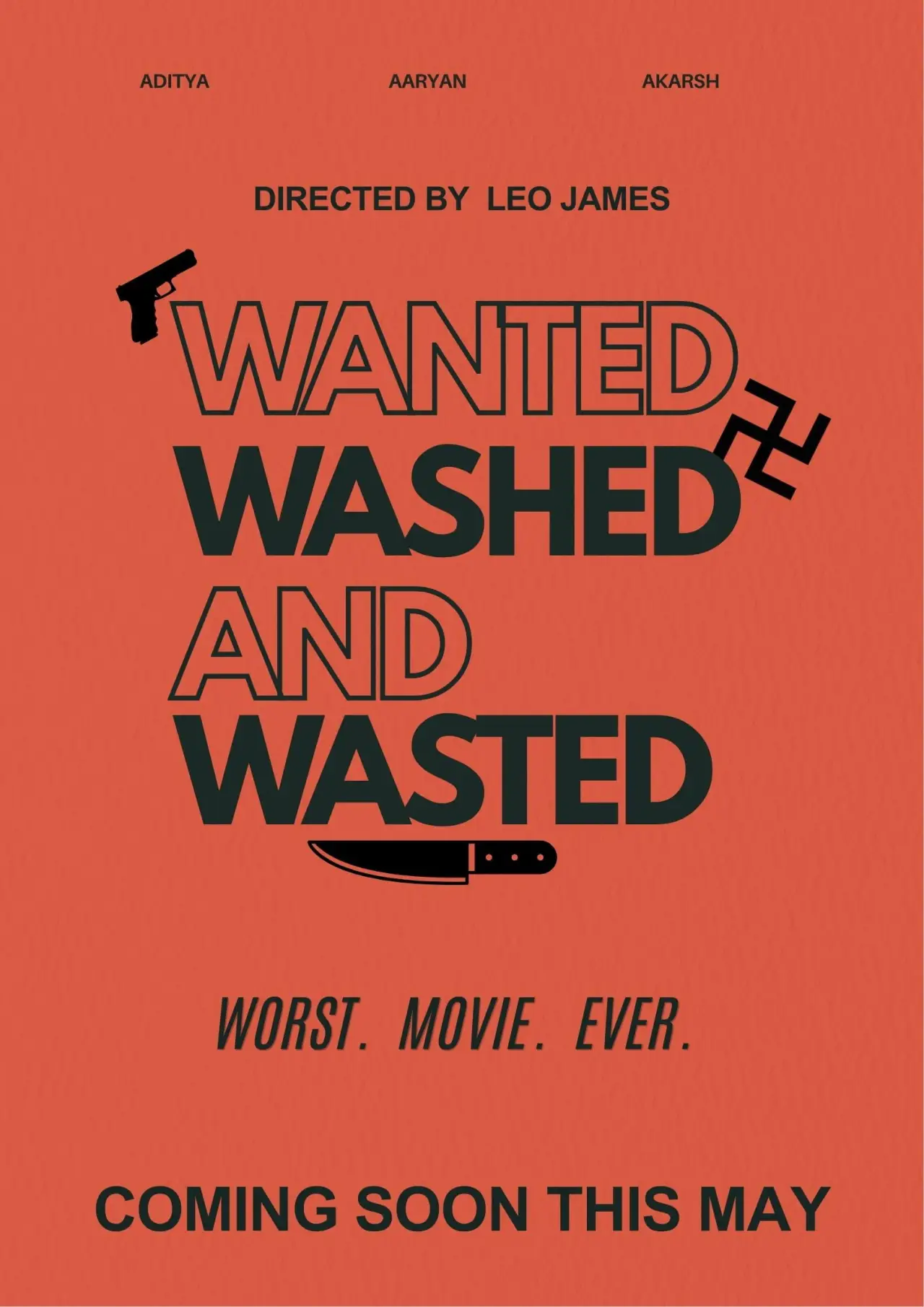 Постер до фільму "Wanted, Wasted And Washed."
