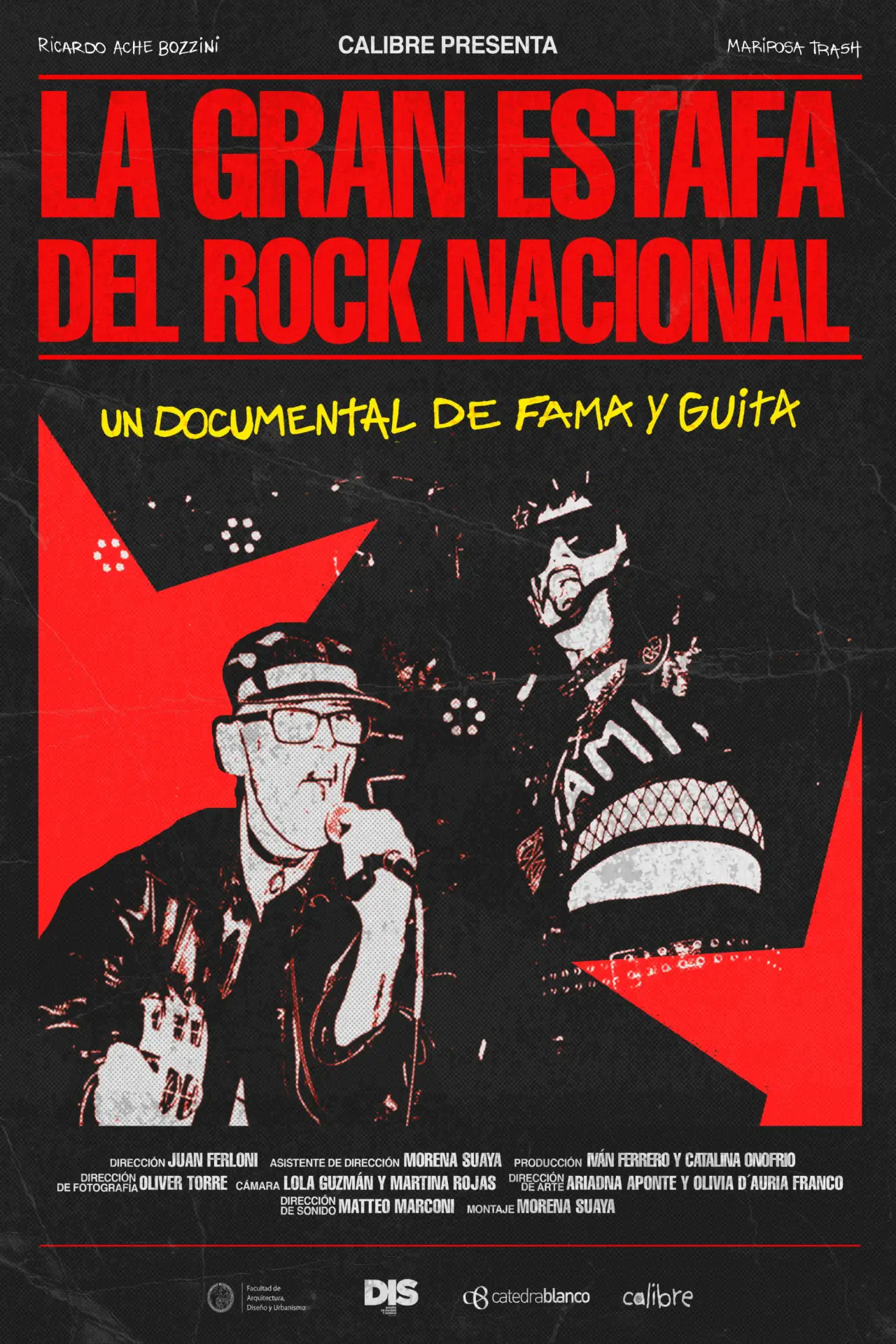 Постер до фільму "La gran estafa del Rock Nacional"