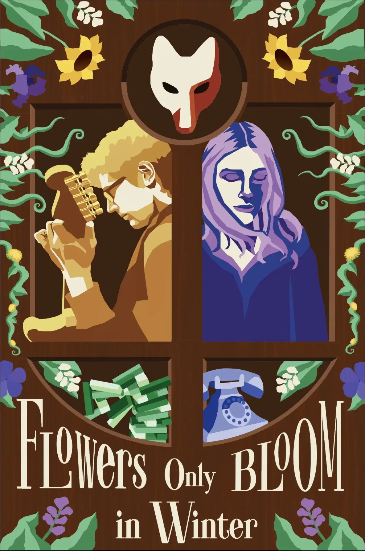 Постер до фільму "Flowers Only Bloom in Winter"