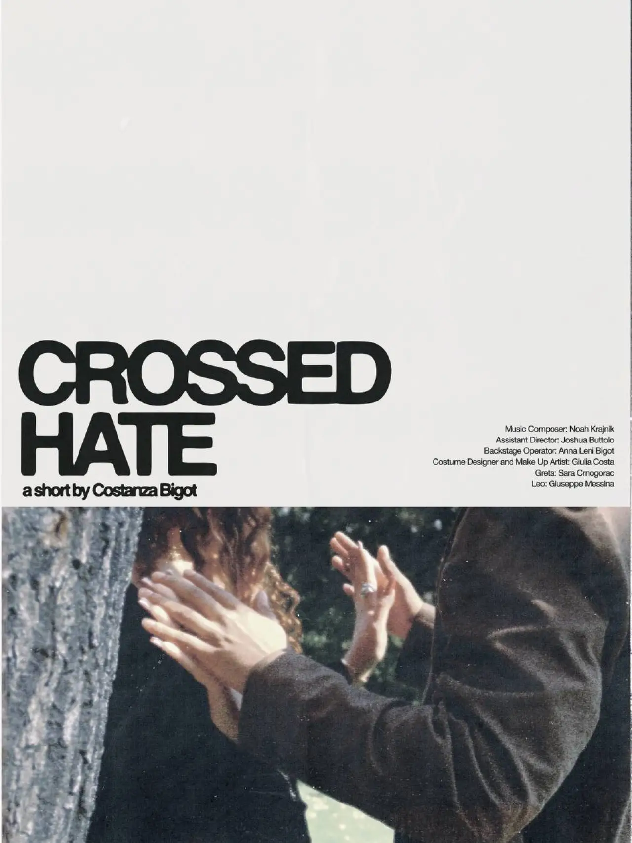 Постер до фільму "Crossed Hate"
