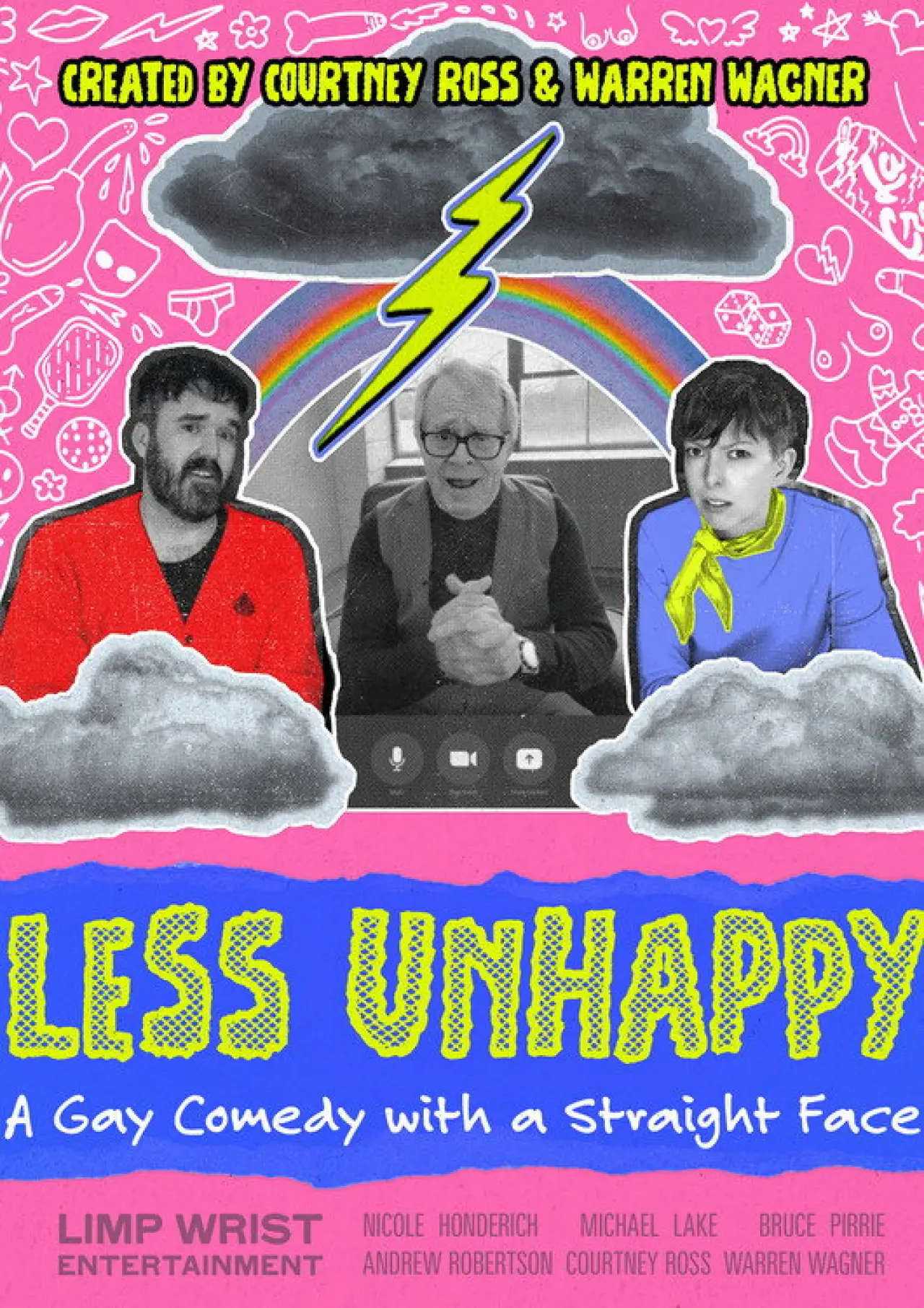 Постер до фільму "Less Unhappy"