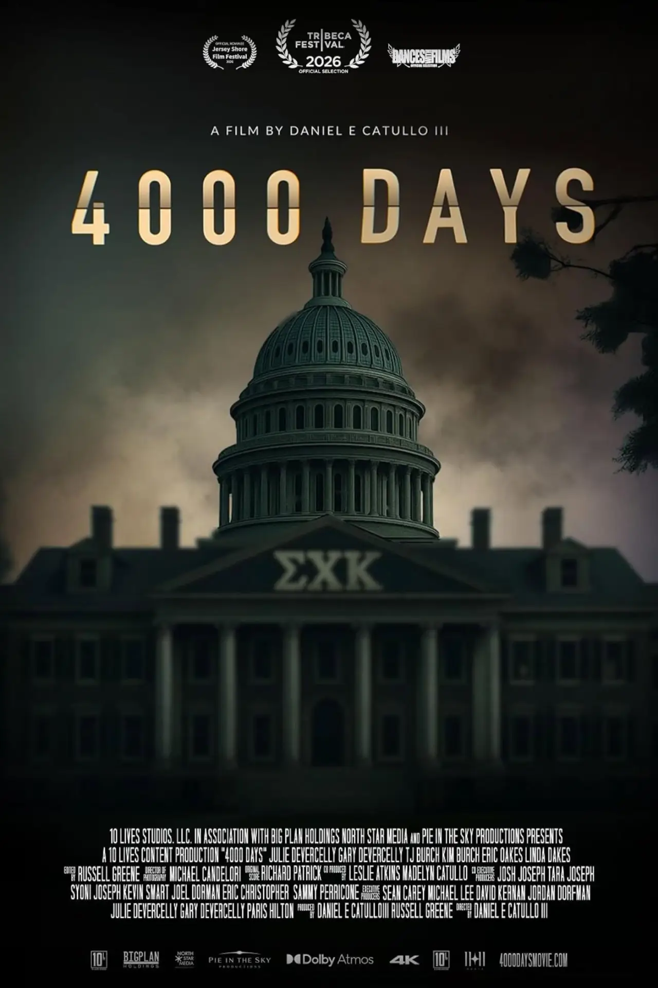 Постер до фільму "4000 Days"