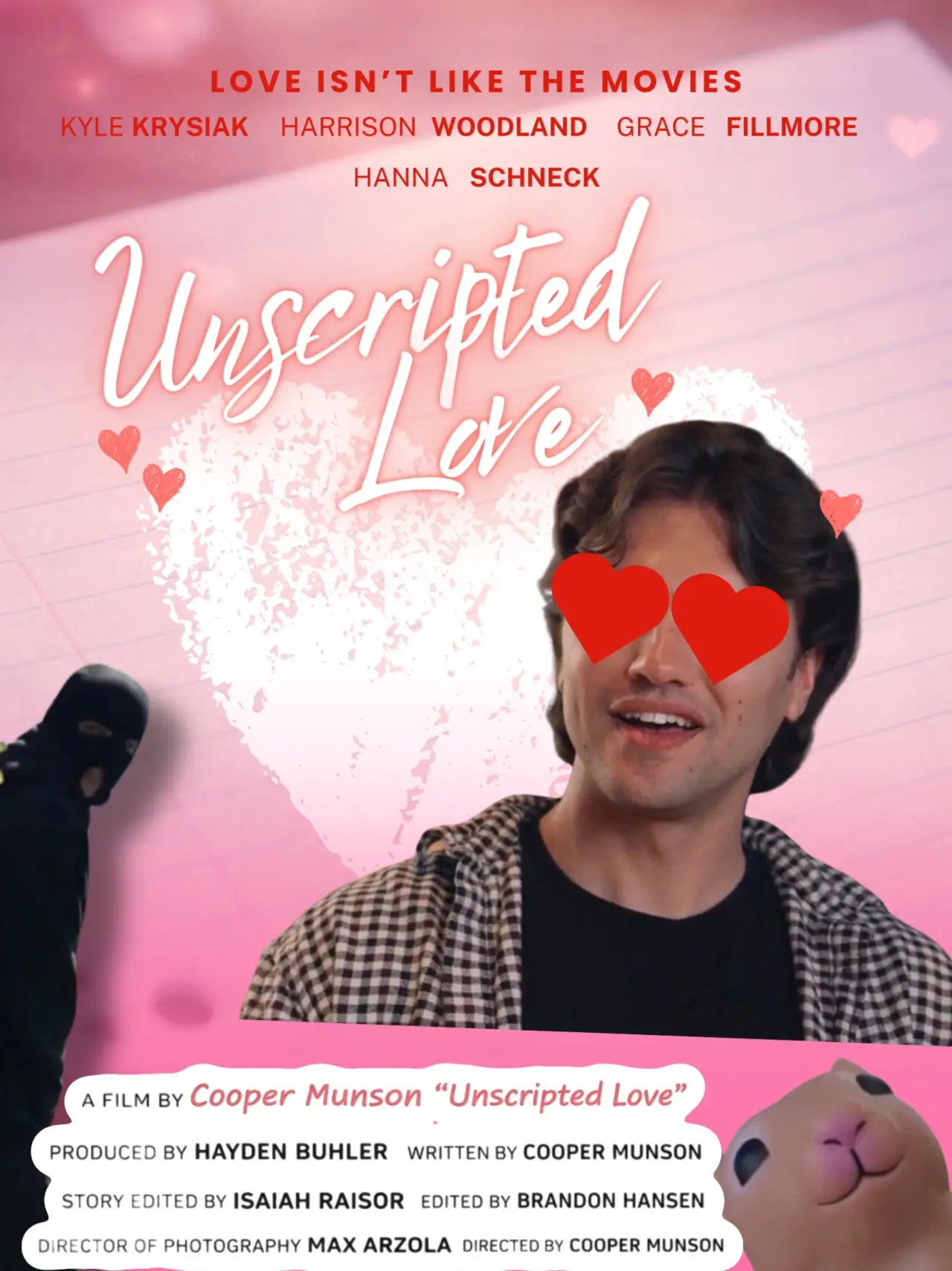 Постер до фільму "Unscripted Love"