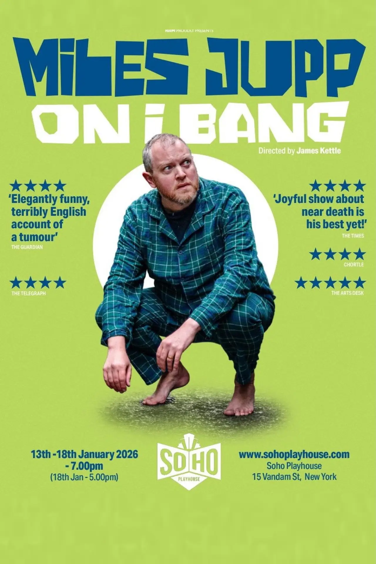 Постер до фільму "Miles Jupp: On I Bang"