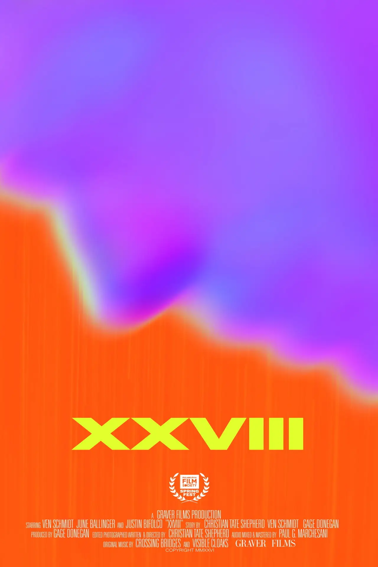 Постер до фільму "XXVIII"