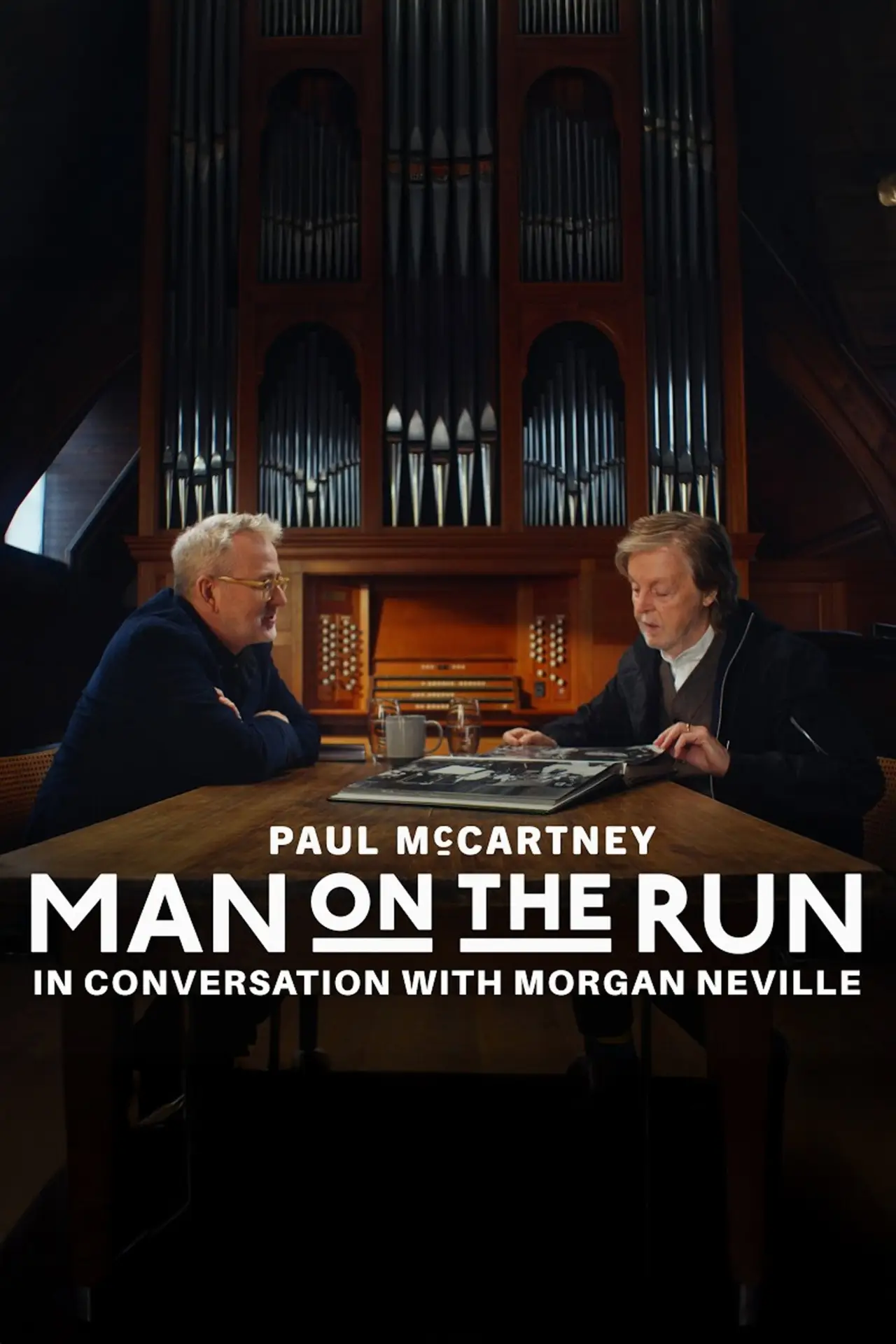Постер до фільму "Man on the Run: Paul McCartney and Morgan Neville in Conversation"