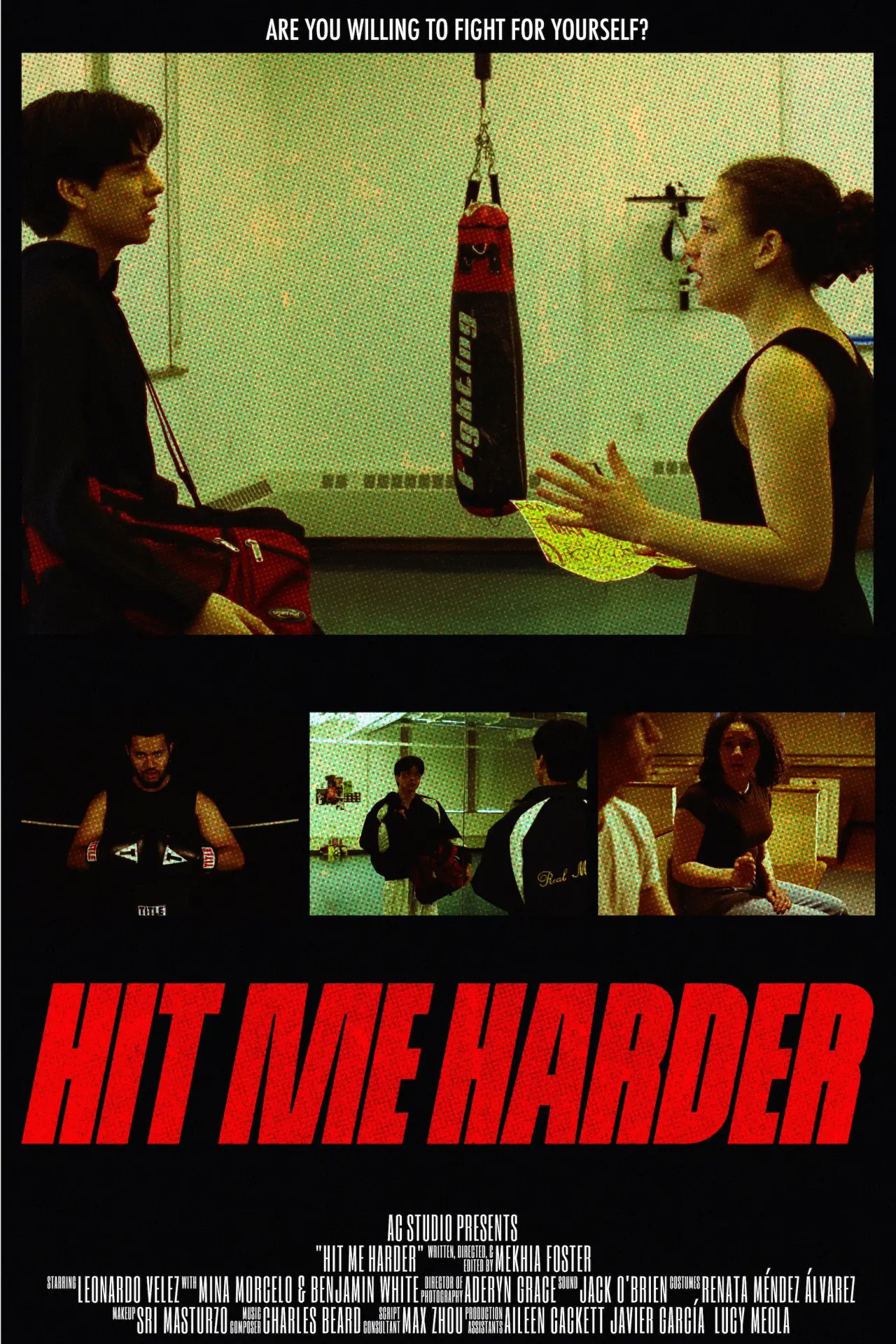 Постер до фільму "Hit Me Harder"