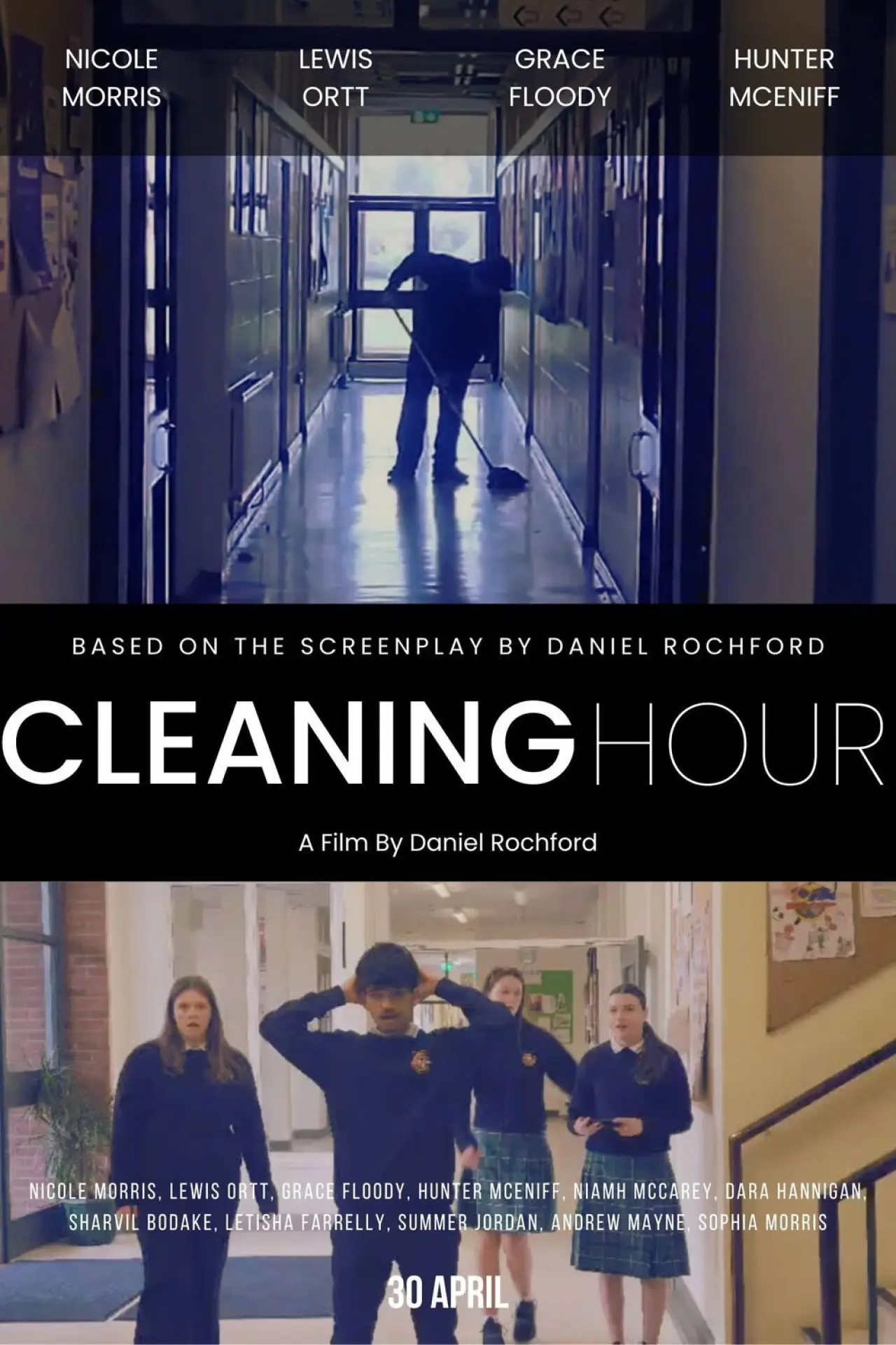 Постер до фільму "Cleaning Hour"