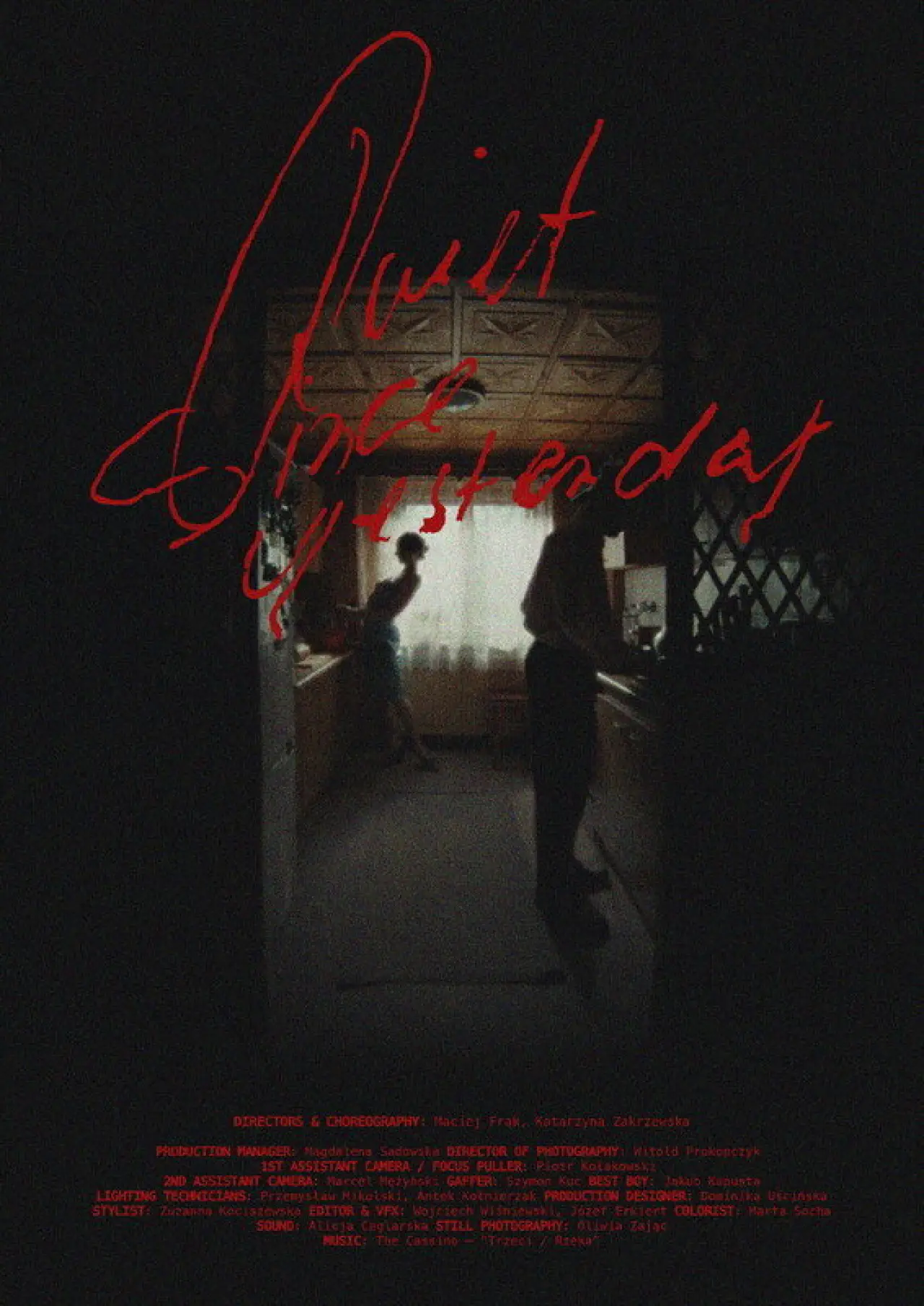 Постер до фільму "Quiet Since Yesterday"