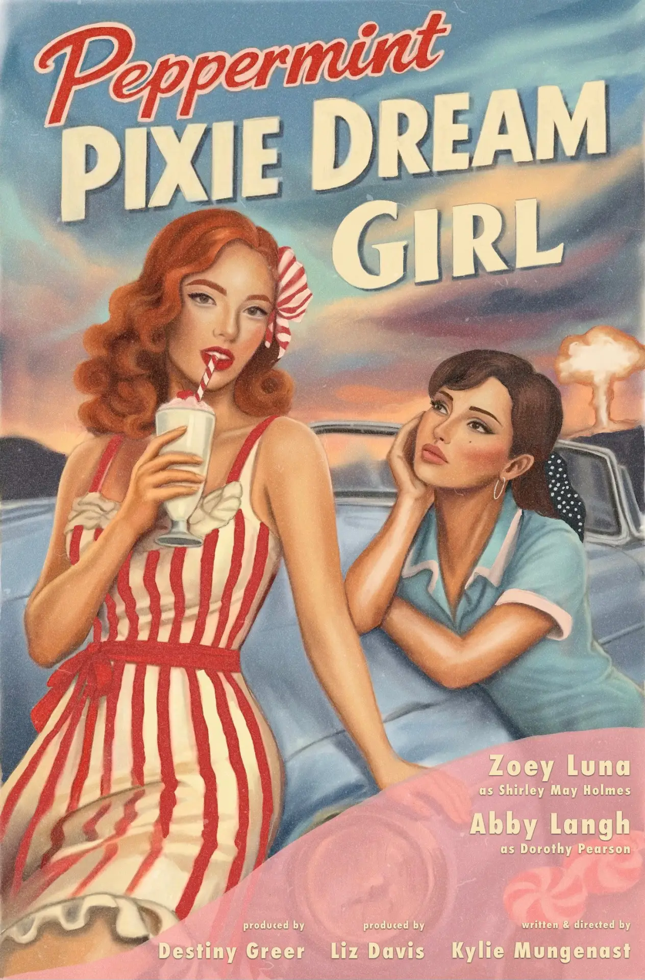 Постер до фільму "Peppermint Pixie Dream Girl"