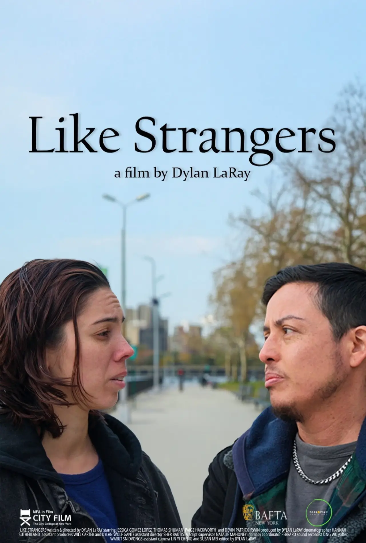 Постер до фільму "Like Strangers"