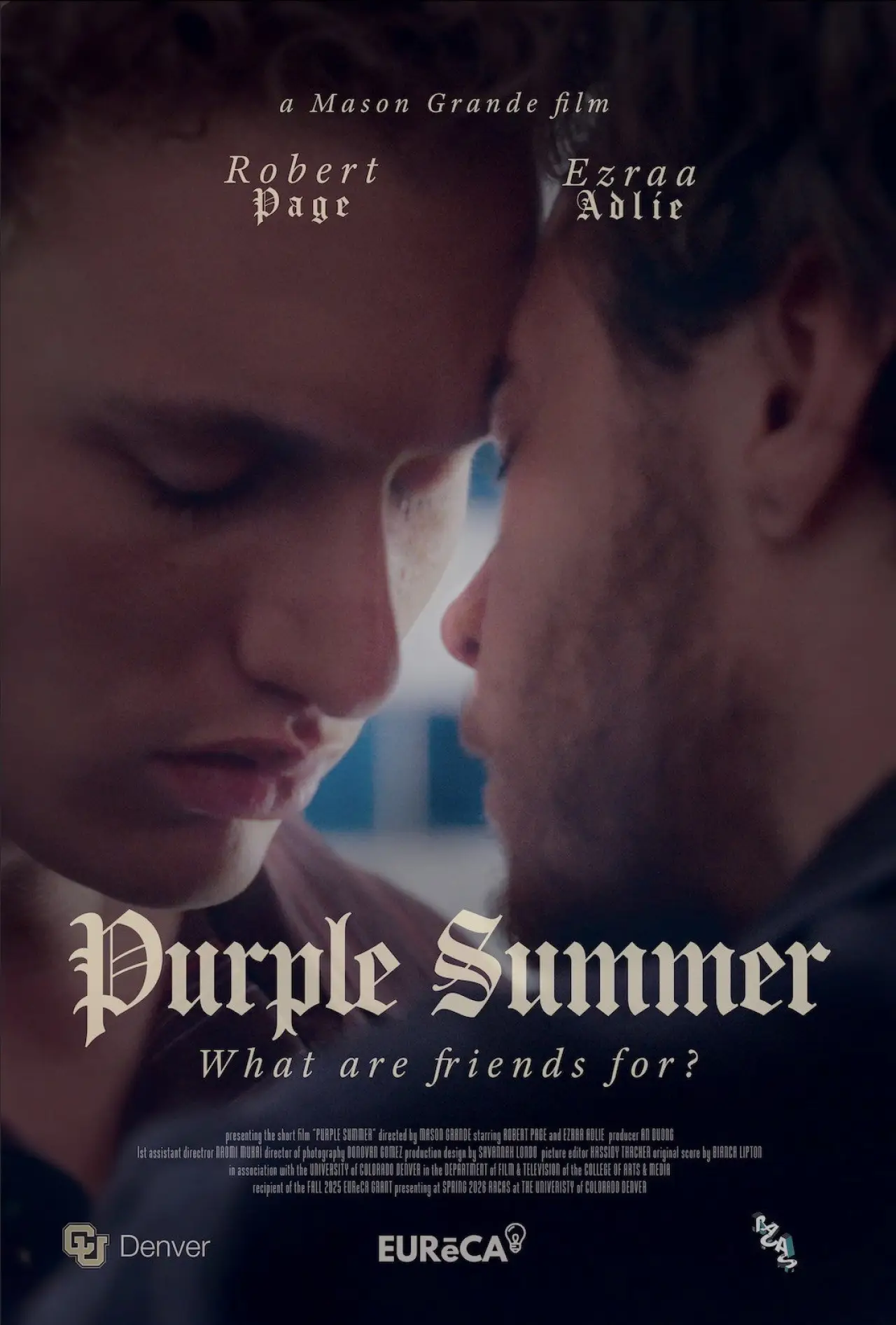 Постер до фільму "Purple Summer"