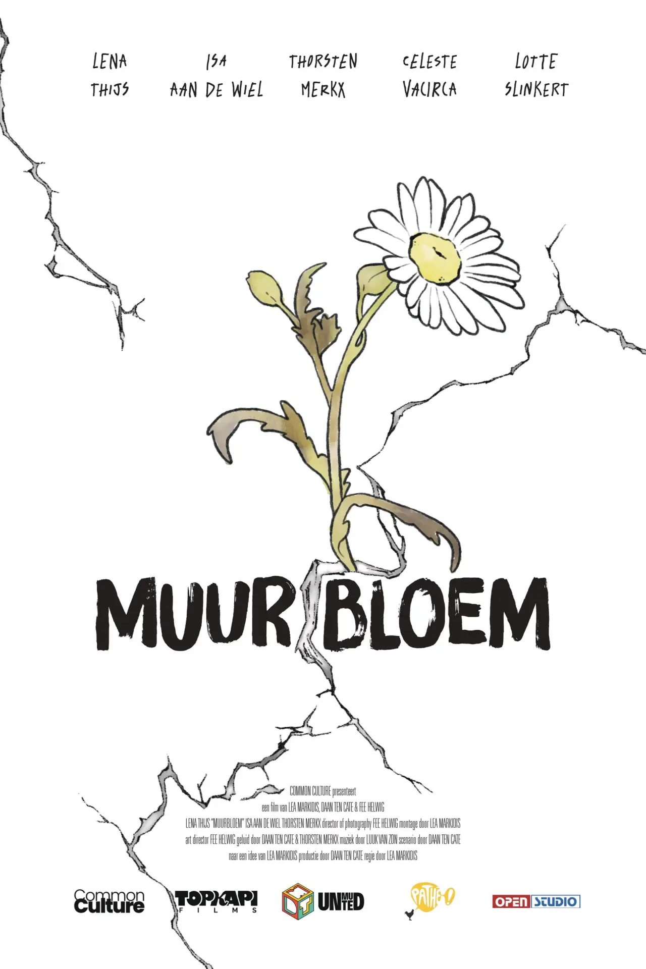 Постер до фільму "Muurbloem"