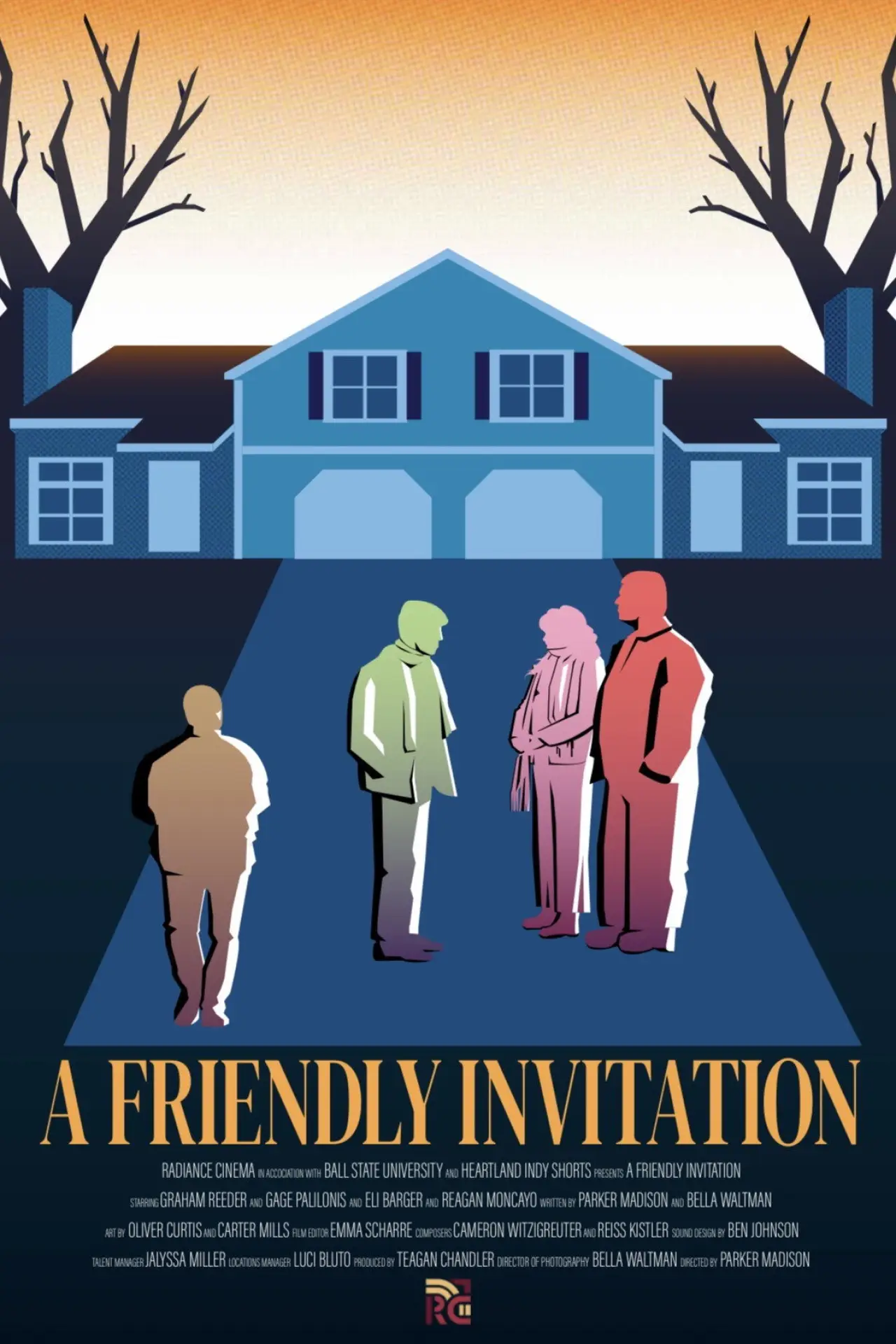 Постер до фільму "A Friendly Invitation"