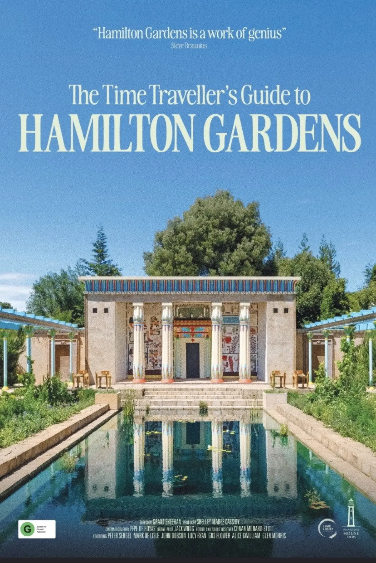 Постер до фільму "The Time Traveller’s Guide to Hamilton Gardens"