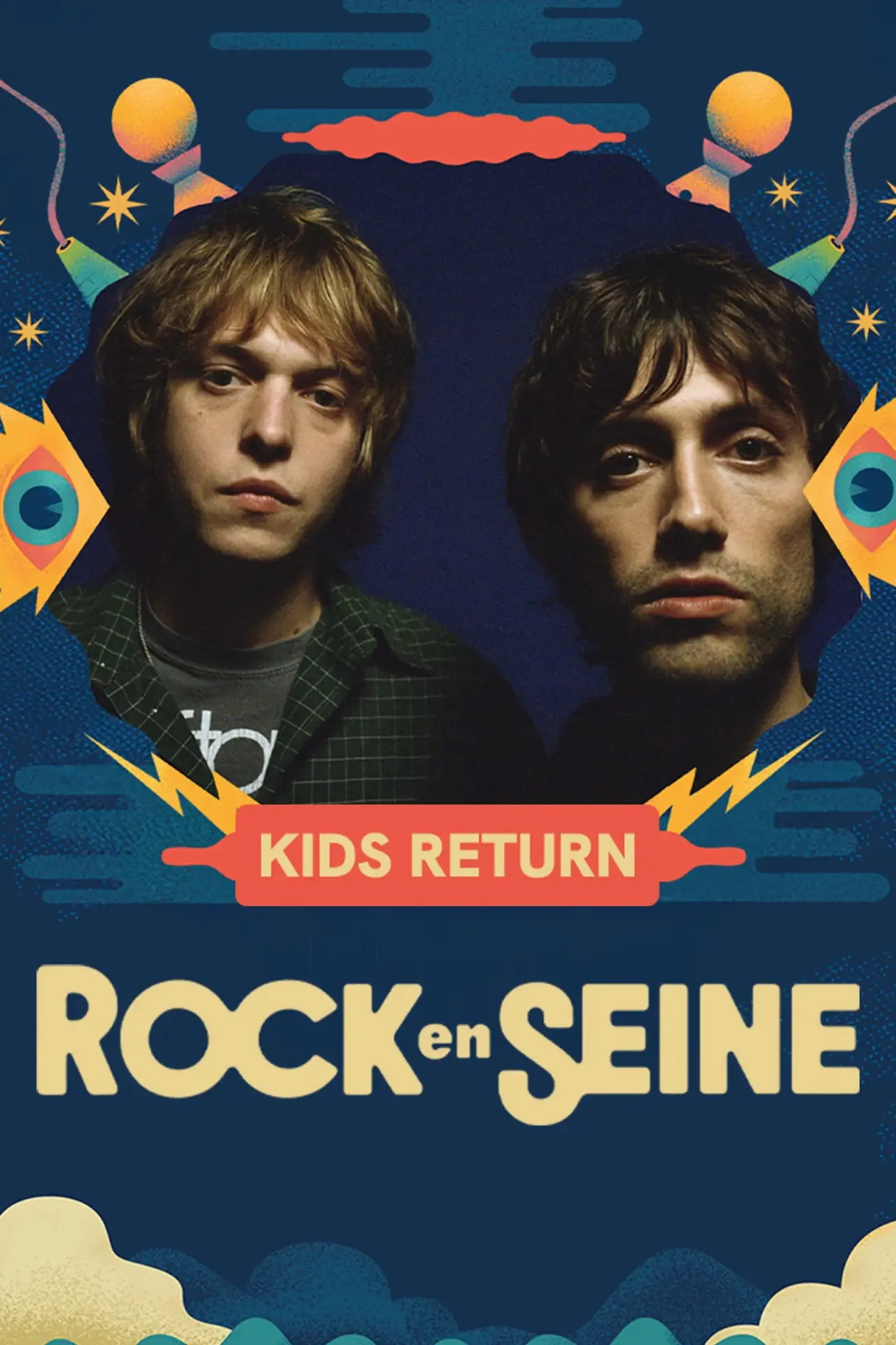 Постер до фільму "Kids Return - Rock en Seine 2025"