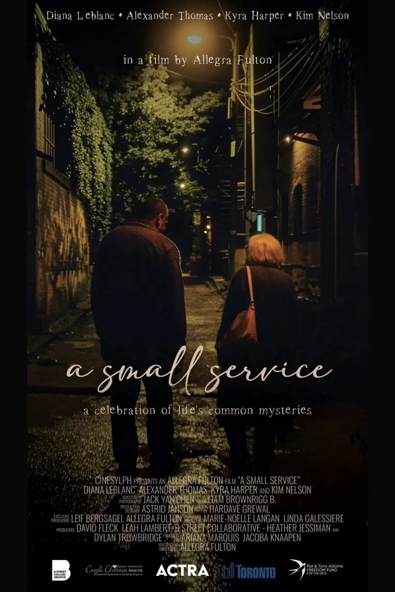 Постер до фільму "A Small Service"