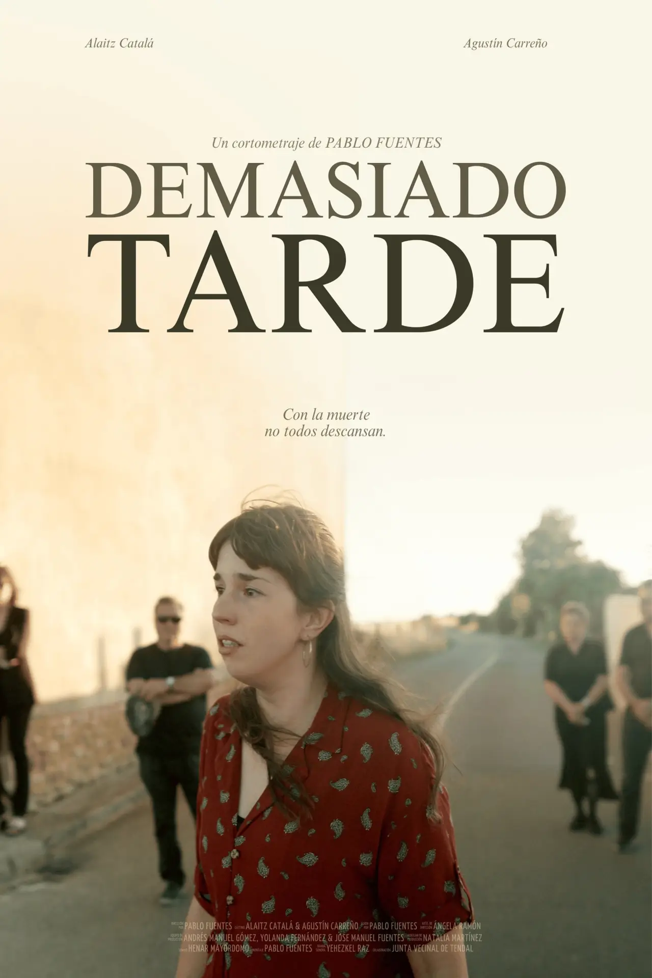 Постер до фільму "Demasiado tarde"
