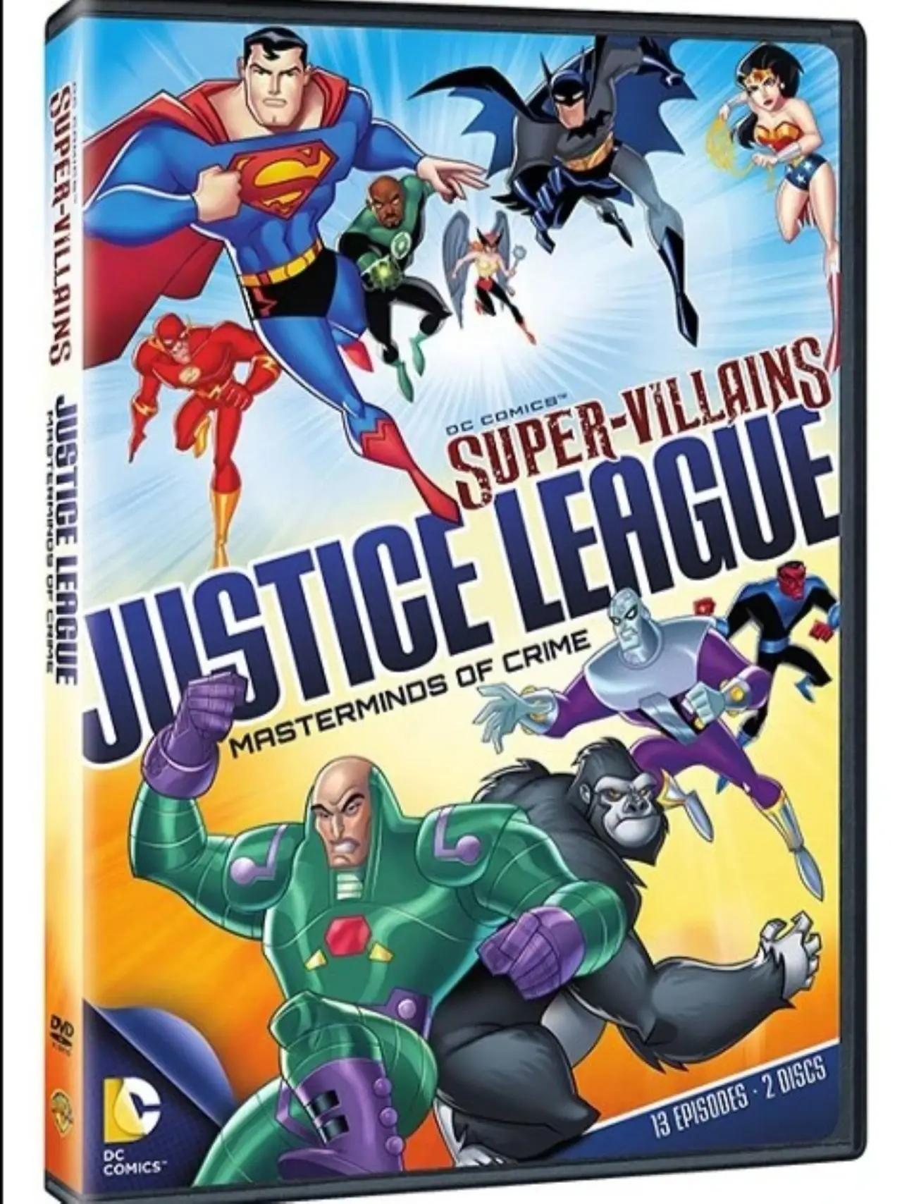 Постер до фільму "Super-Villains: Justice League Masterminds of Crime"