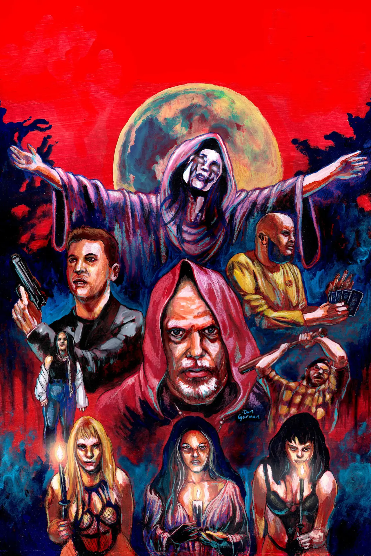 Постер до фільму "Night of the Blood Curse"