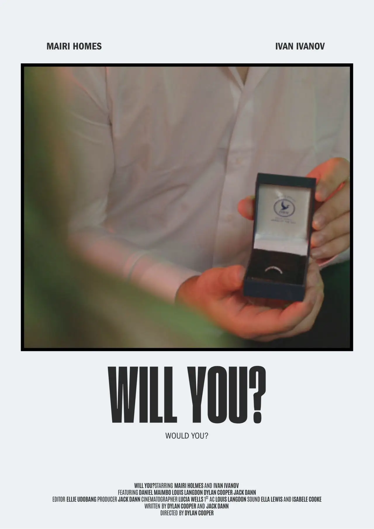 Постер до фільму "Will You?"