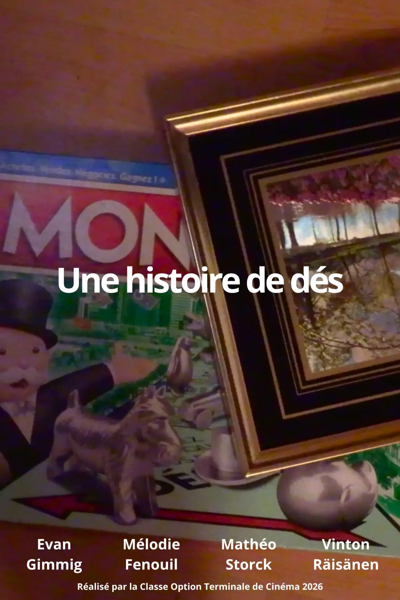Постер до фільму "Une histoire dés"