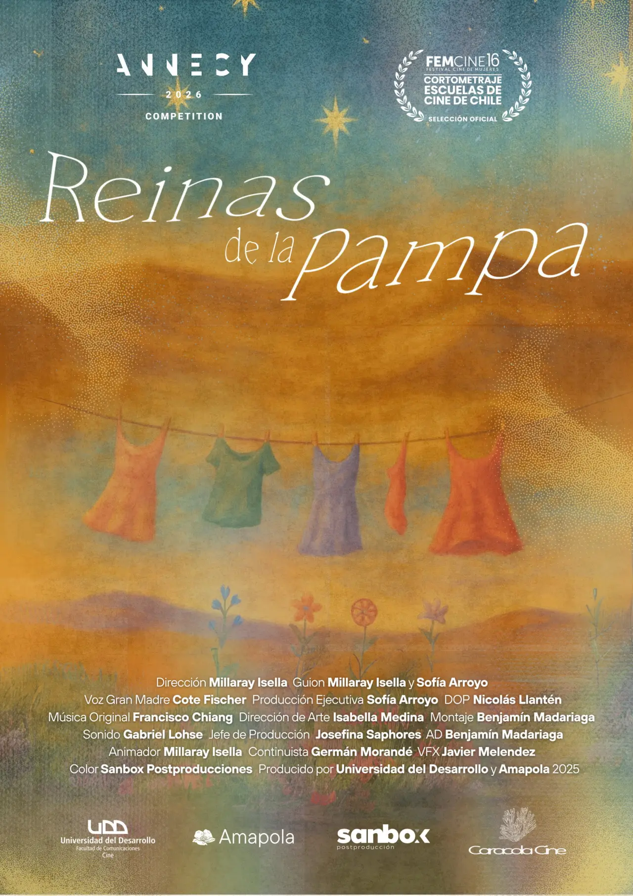 Постер до фільму "Reinas de la Pampa"