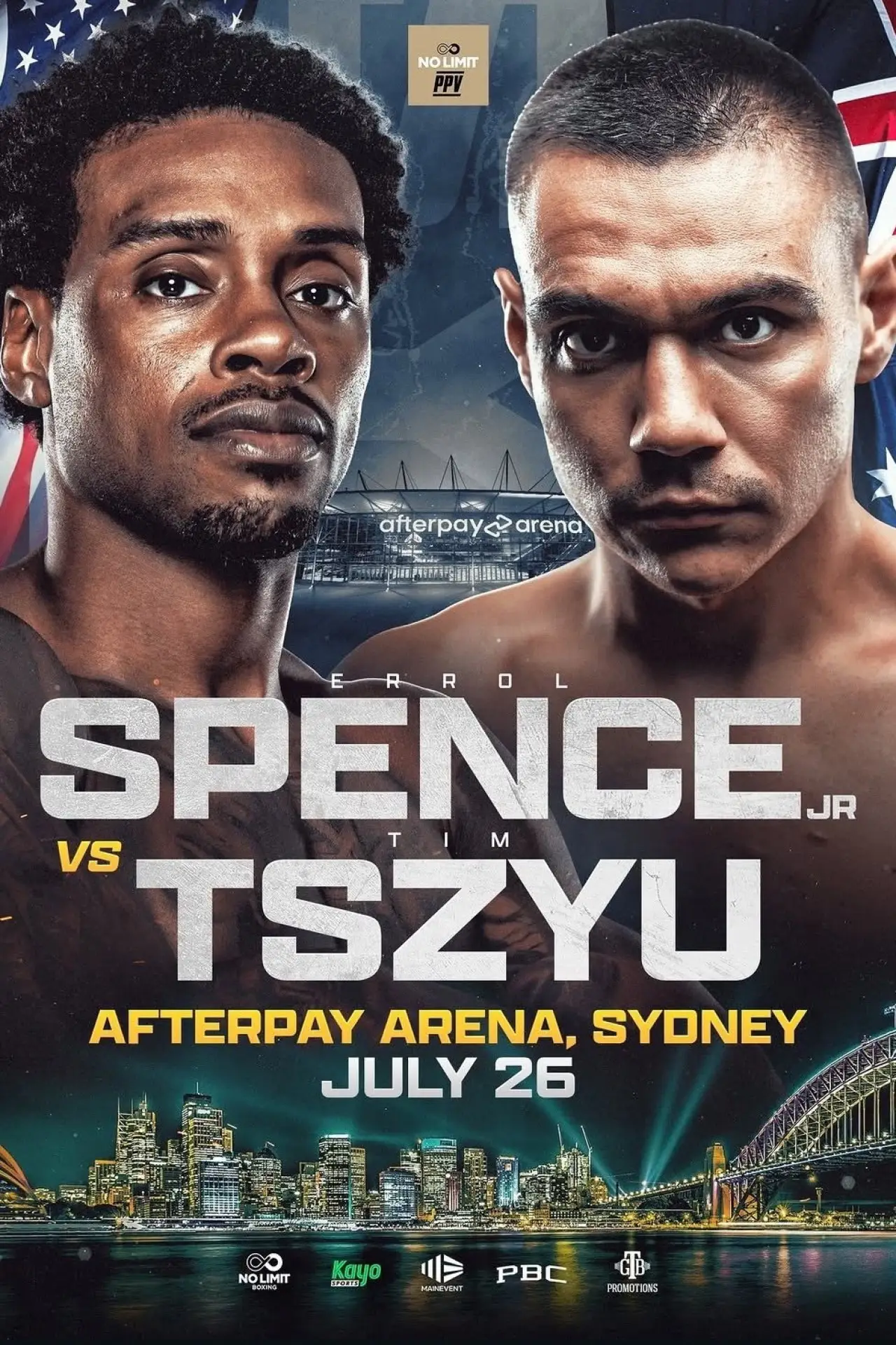 Постер до фільму "Errol Spence Jr. vs. Tim Tszyu"