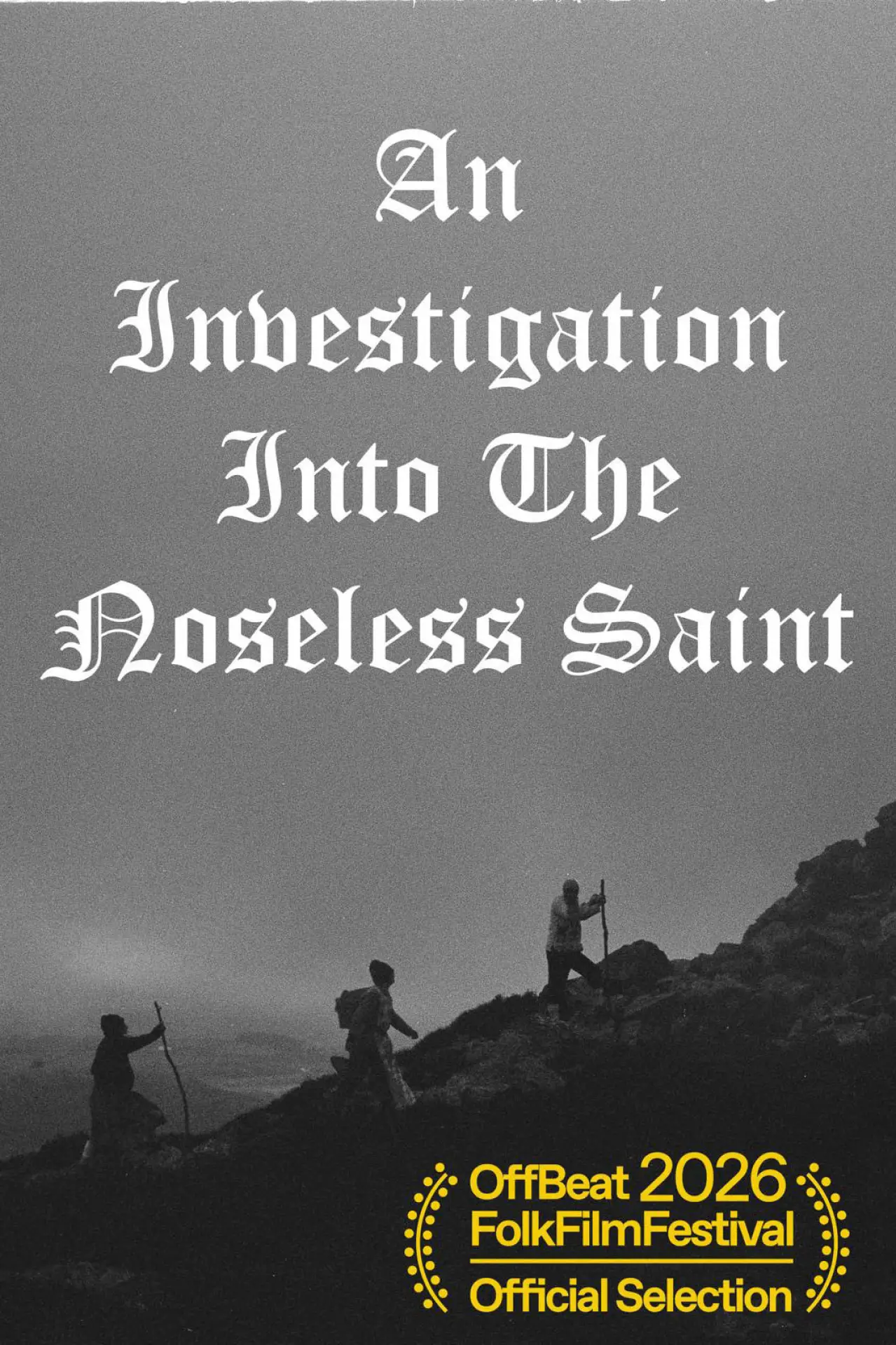 Постер до фільму "An Investigation Into The Noseless Saint"