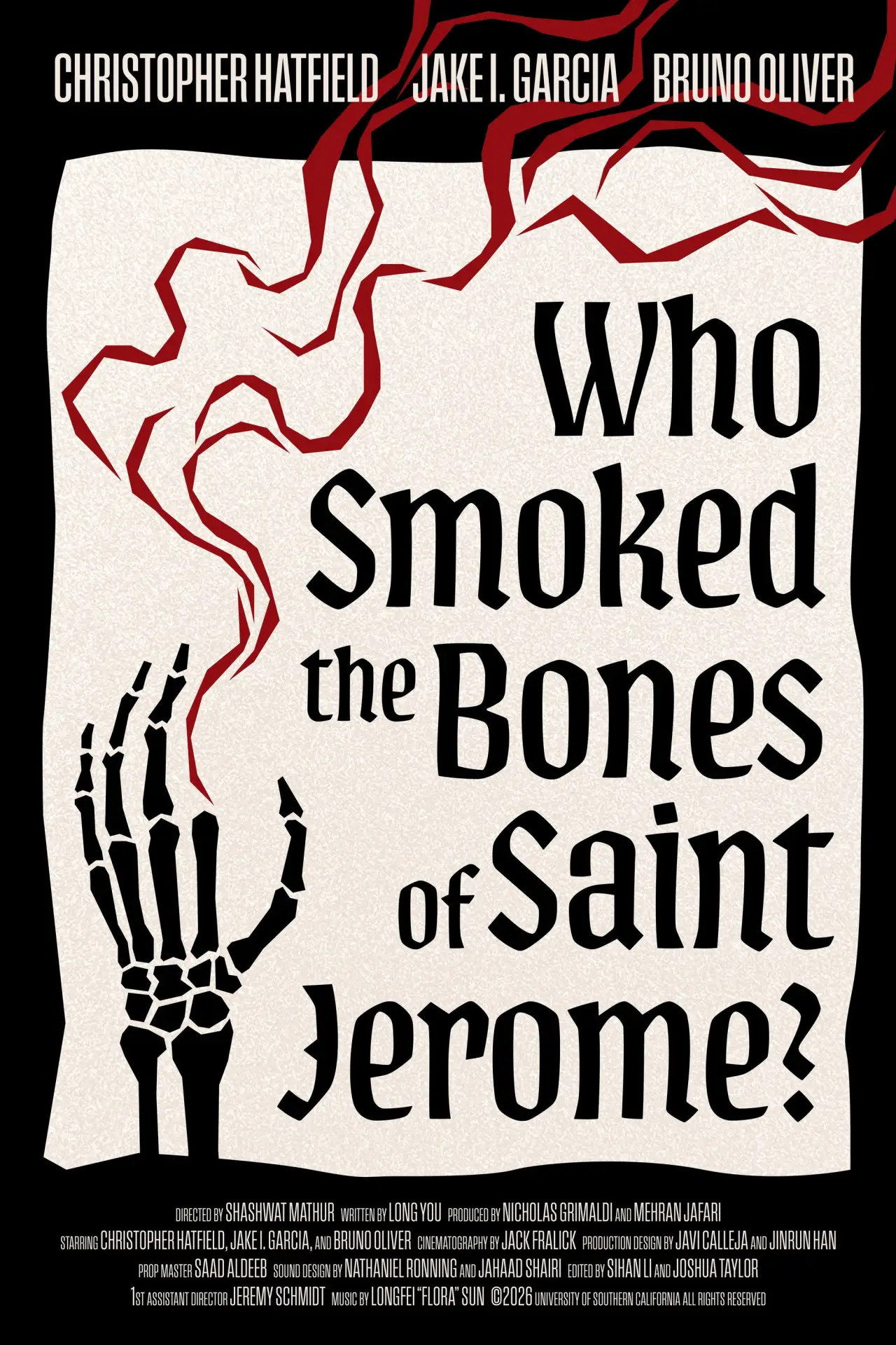 Постер до фільму "Who Smoked The Bones of Saint Jerome?"