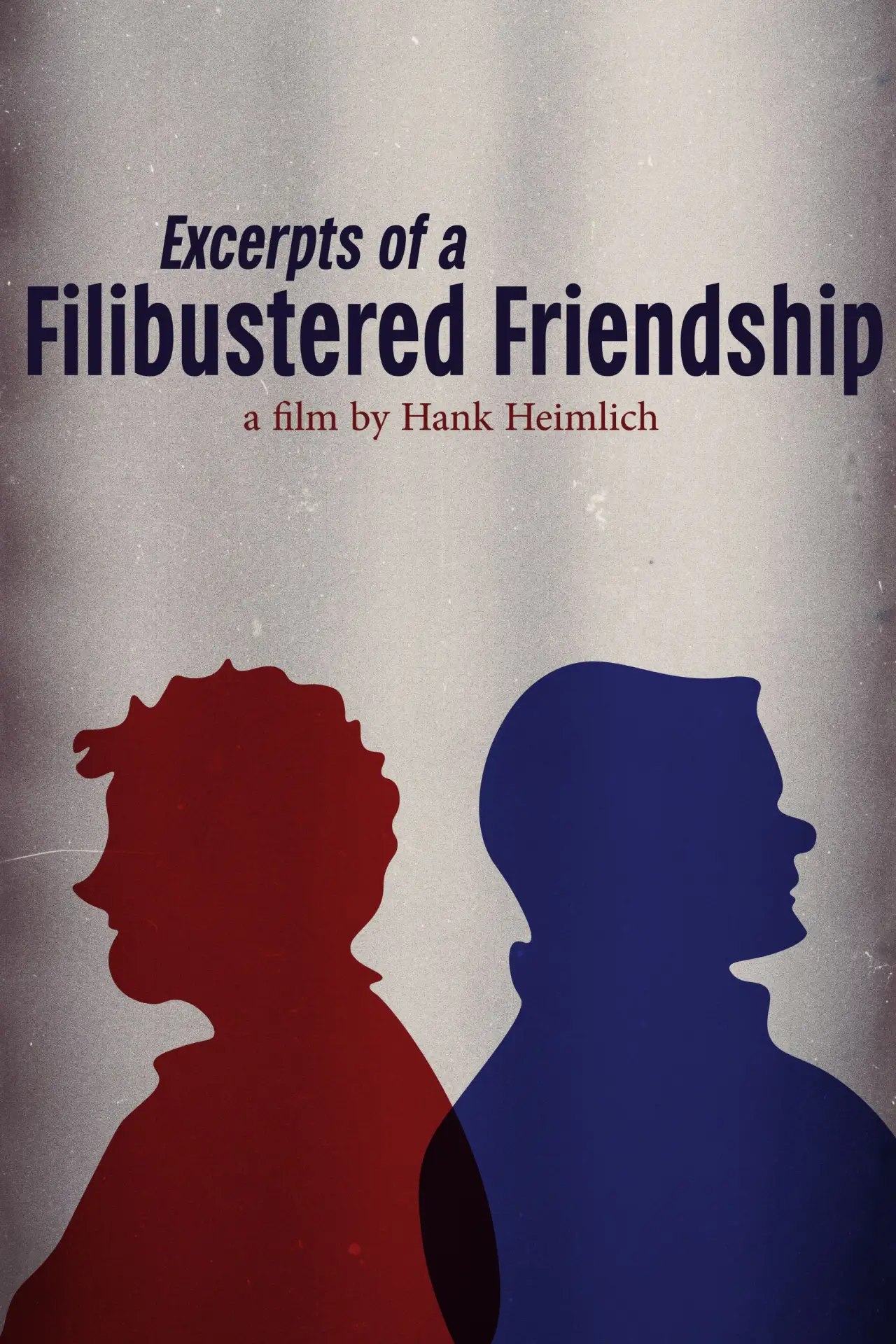 Постер до фільму "Excerpts of a Filibustered Friendship"