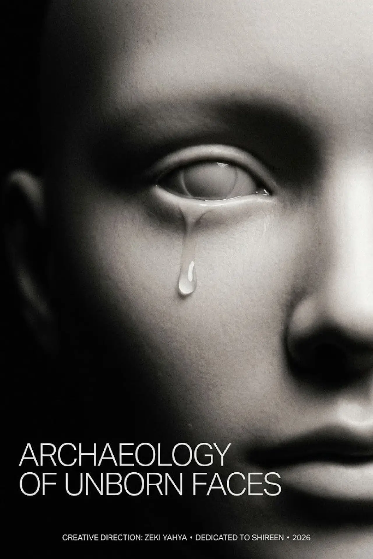 Постер до фільму "ARCHAEOLOGY OF UNBORN FACES"
