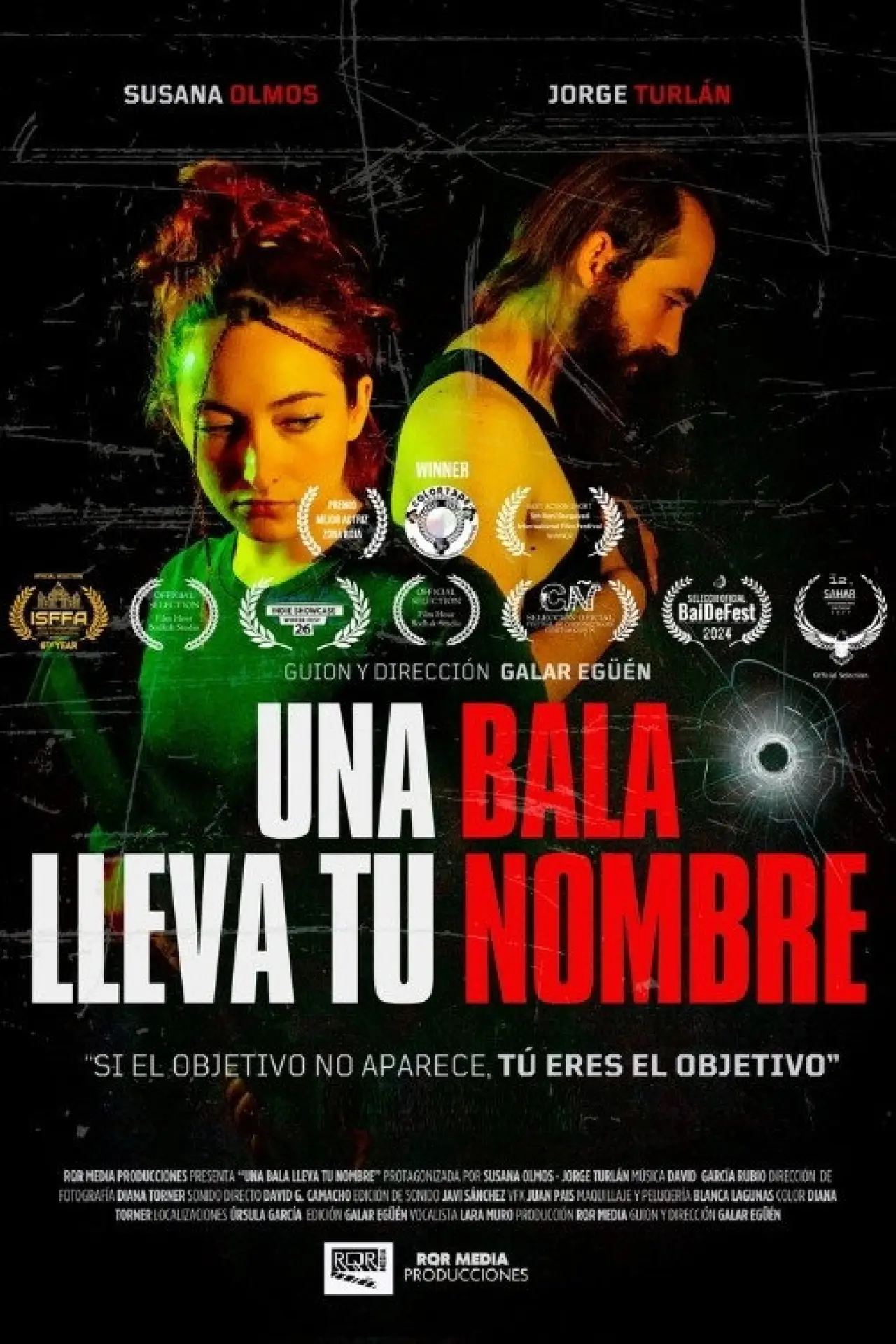 Постер до фільму "Una bala lleva tu nombre"