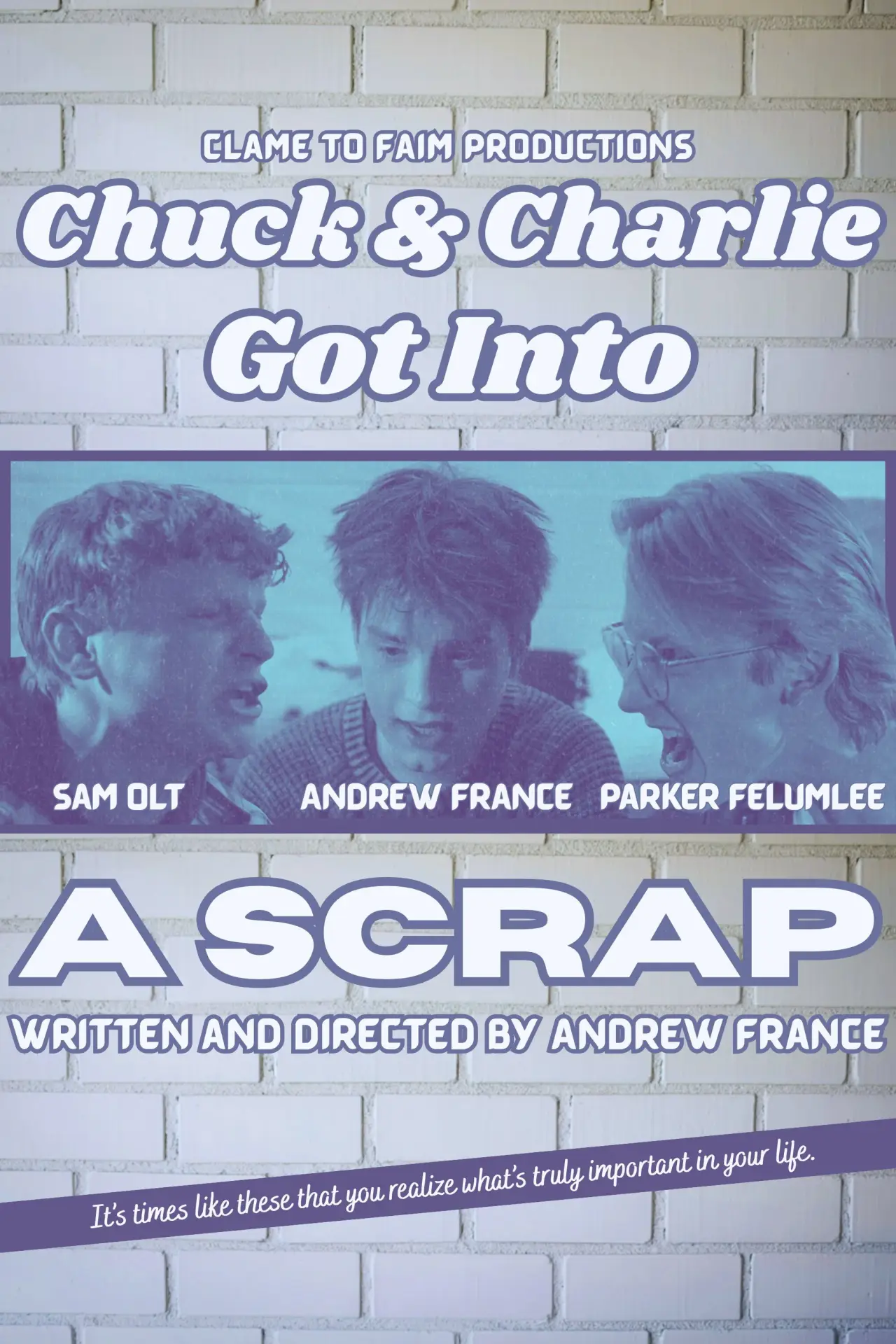 Постер до фільму "Chuck & Charlie Got Into A Scrap"