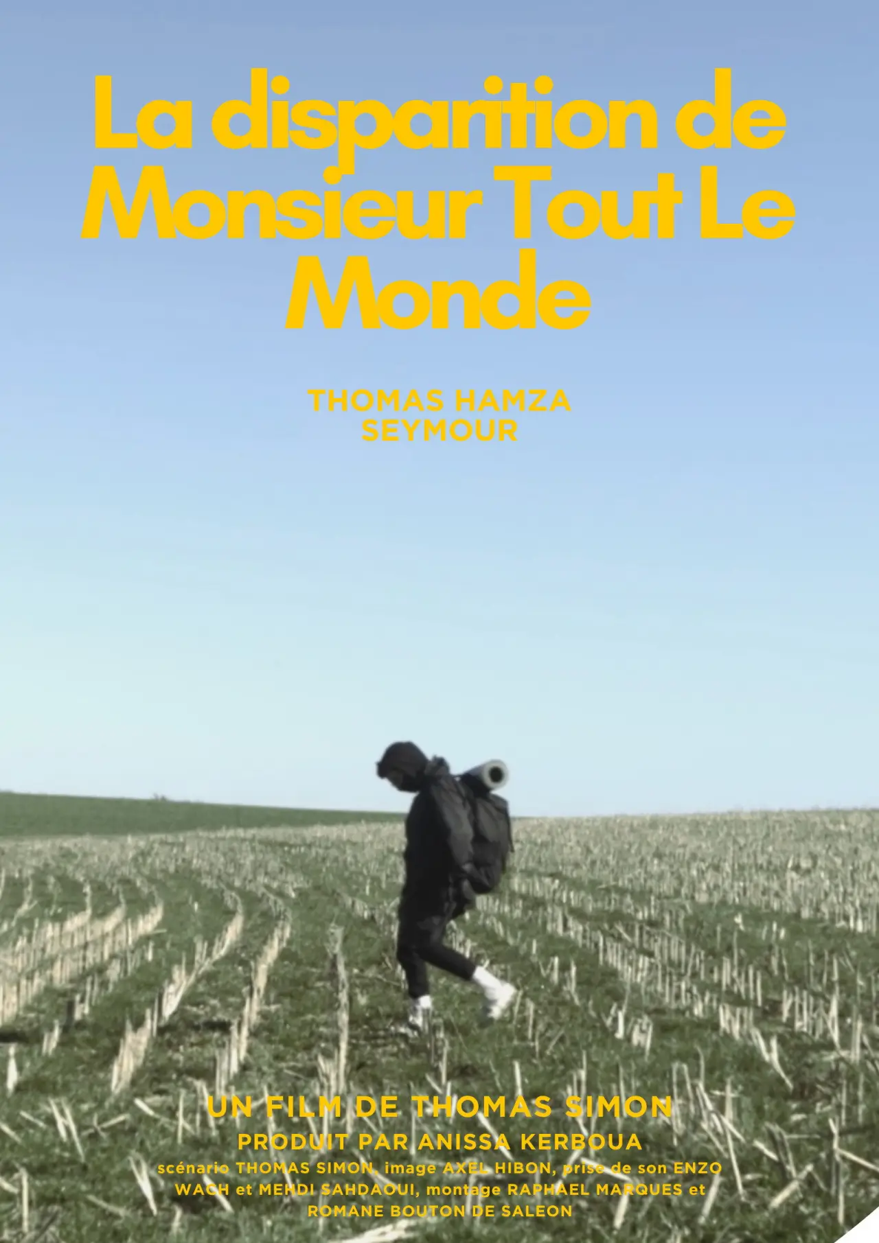 Постер до фільму "La Disparition de Monsieur Tout le Monde"